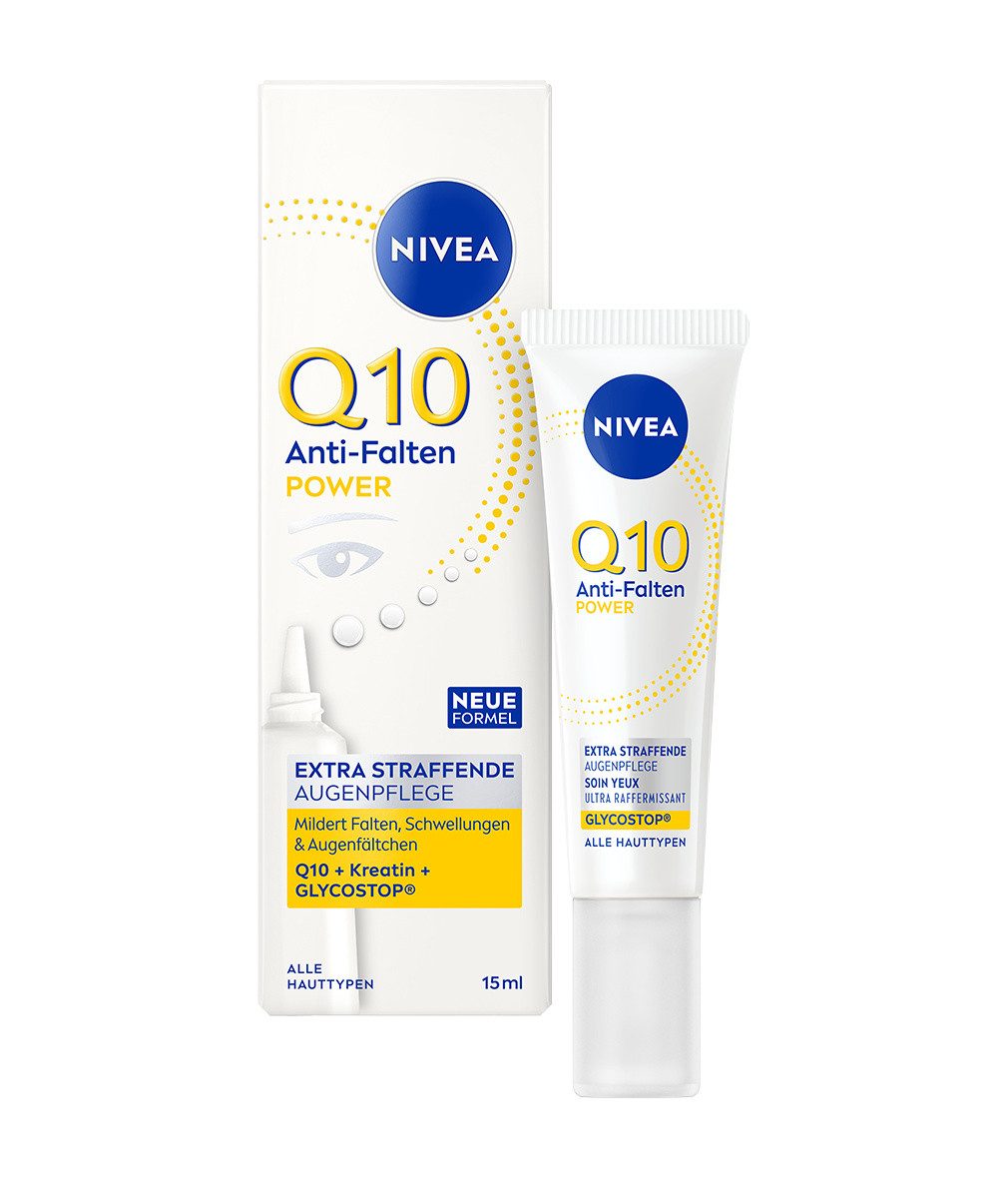 Nivea Anti-Aging-Creme Q10 Anti-Falten POWER Augenpflege 15 ml