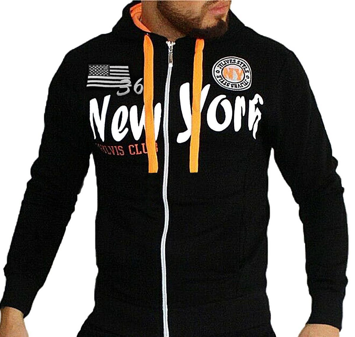 RMK Collegejacke Herren Sweatjacke Sportjacke Joggingjacke günstig online kaufen