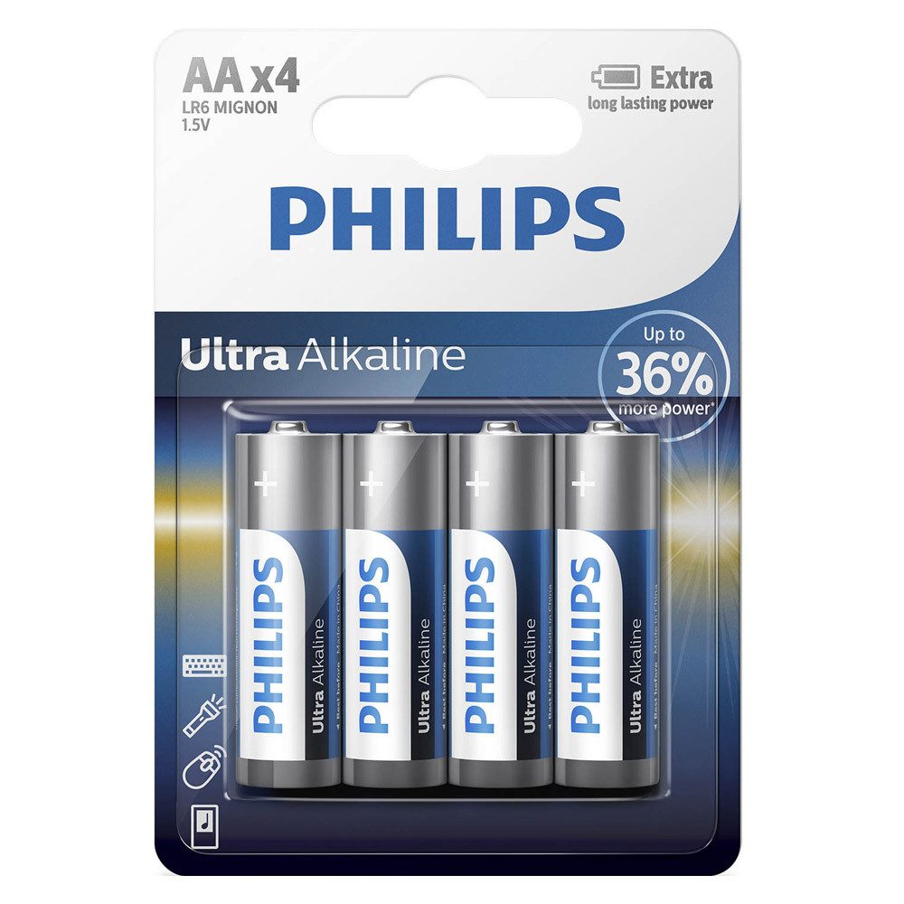 Philips eXtreme Life + Batterien Batterie