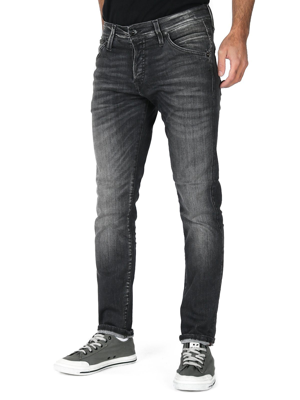 FOX - Rise - GLENN Jack - Jones Röhre Low Stretch & 655 BL Slim-fit-Jeans