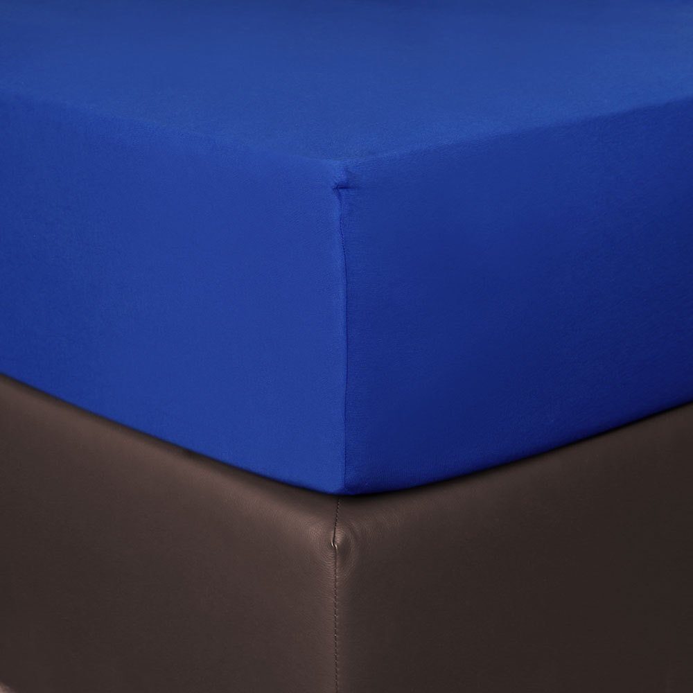 BETTWARENSHOP Spannbettlaken Boxspring, Jersey, Gummizug: Rundumgummi, günstig online kaufen