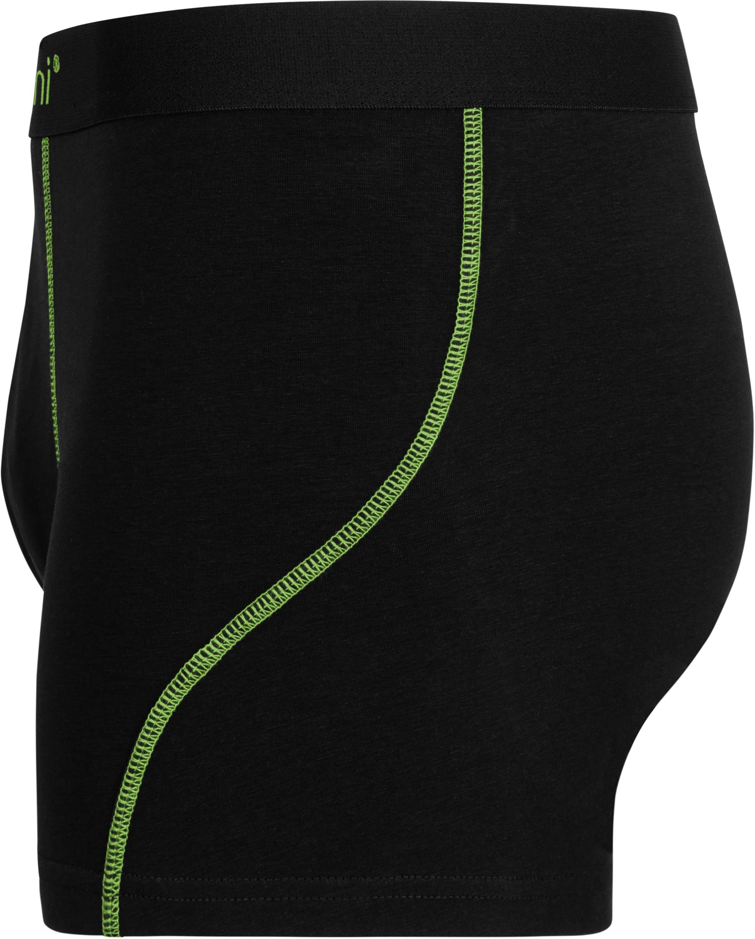 aus normani Baumwolle weiche Männer Boxershorts Grün Boxershorts Baumwolle Unterhose 6 aus atmungsaktiver für