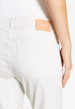 ANGELS Straight-Jeans 5-Pocket-Hose Dolly mit Label-Applikationen