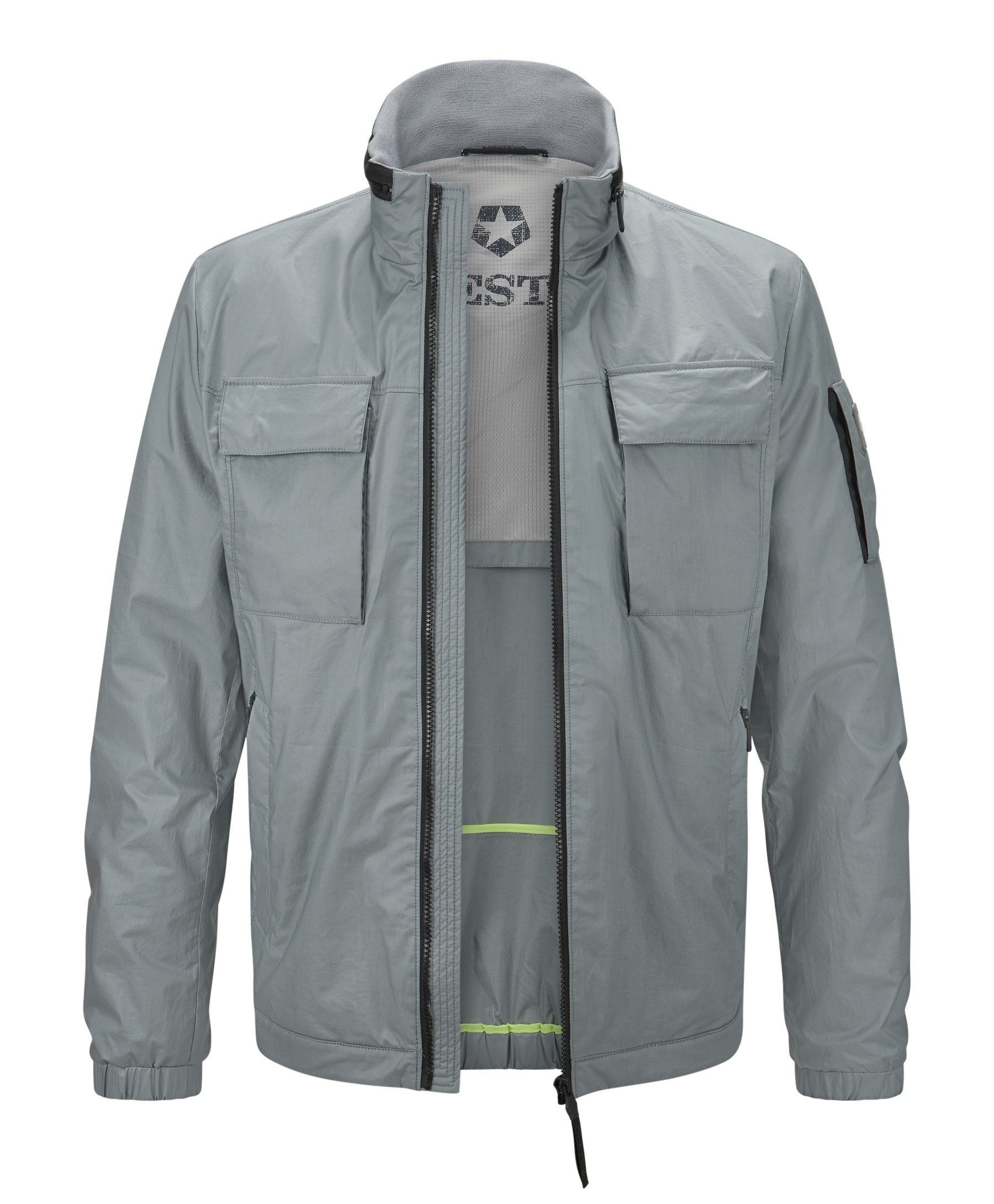 Milestone Sommerjacke MSOxford Beschichtung mit leichtem Glanz und integrie günstig online kaufen