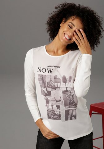 Aniston CASUAL Marškinėliai ilgomis rankovėmis Frontd...