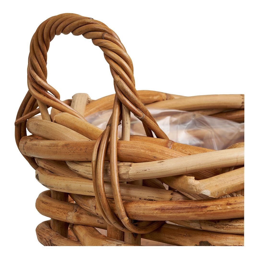 House Nordic Allzweckkorb Burton Körbe Set von 3 Natur.