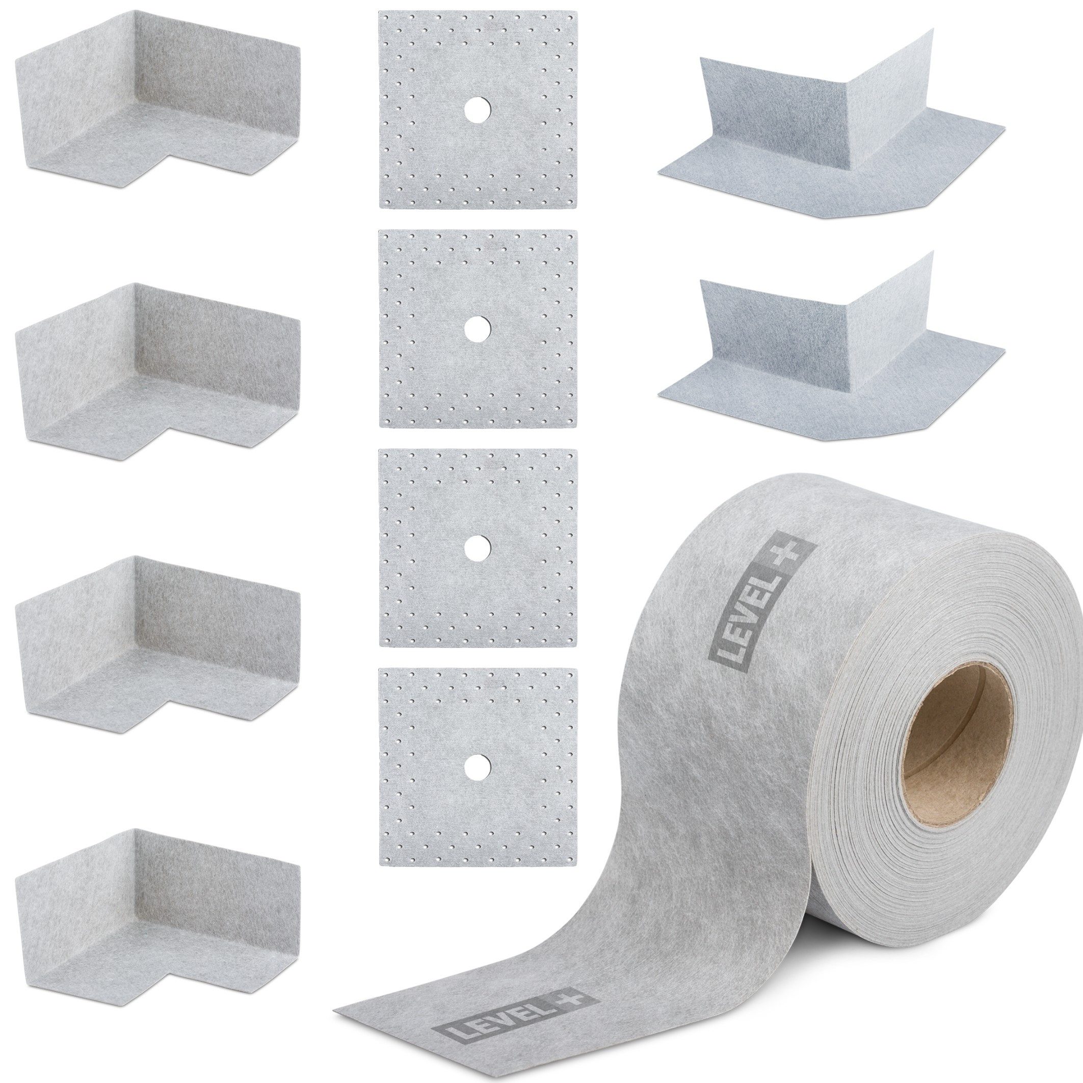 Level+ Dichtungsband Bandset Dusche Balkon Dichtband Dichtbahn Duschelement SET G8