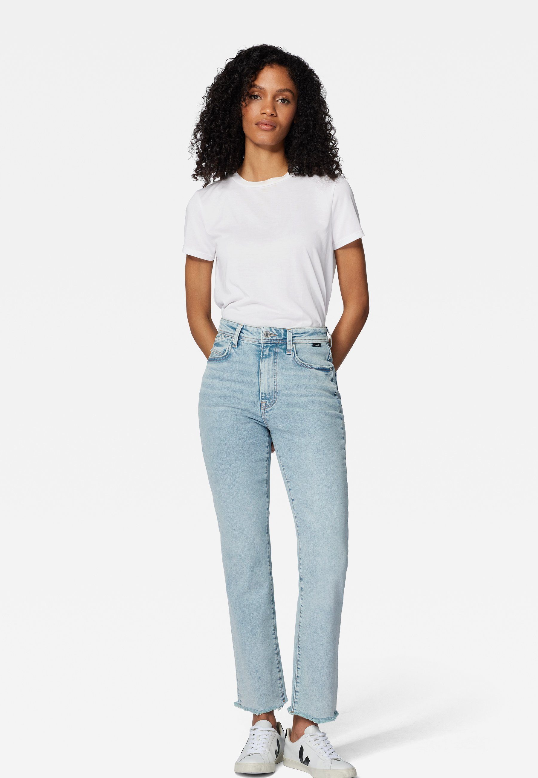 Mavi Straight-Jeans NEW YORK gerde Form