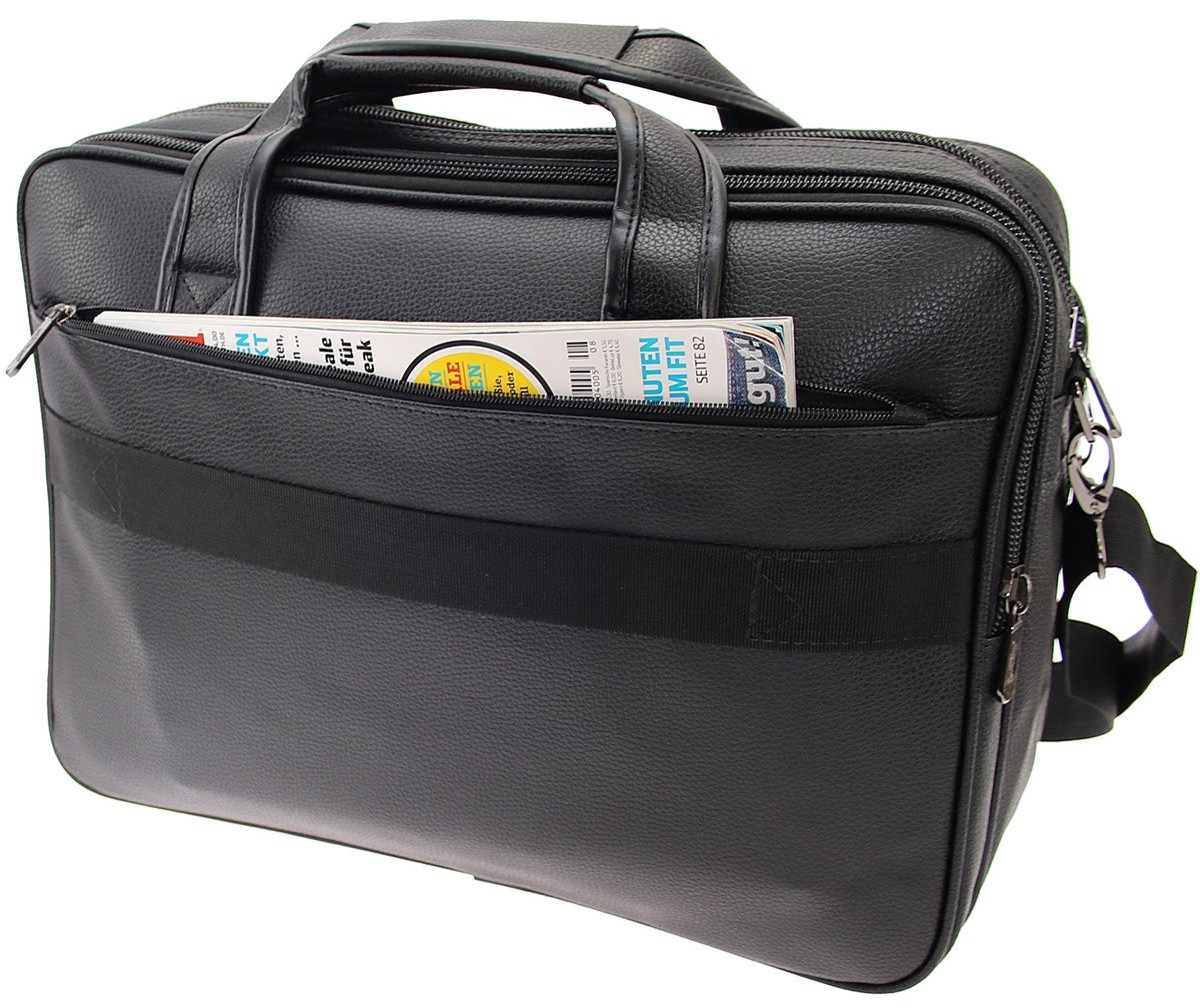 SHG Aktentasche ֎ XL Arbeitstasche Flugbegleiter Umhängetasche Schultertasc günstig online kaufen