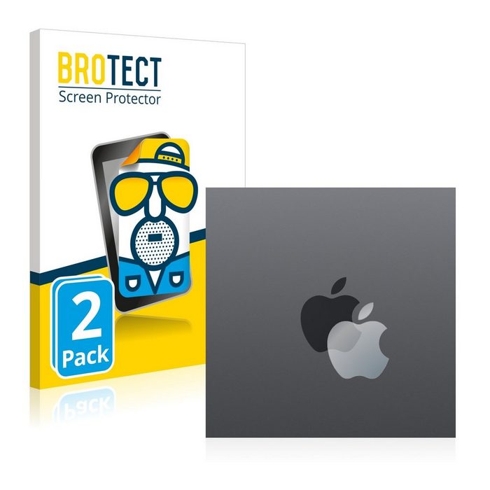 BROTECT Schutzfolie für Apple iPad Mini 2 2013 (nur Logo) (2 Stück) Folie Schutzfolie matt entspiegelt GB10227