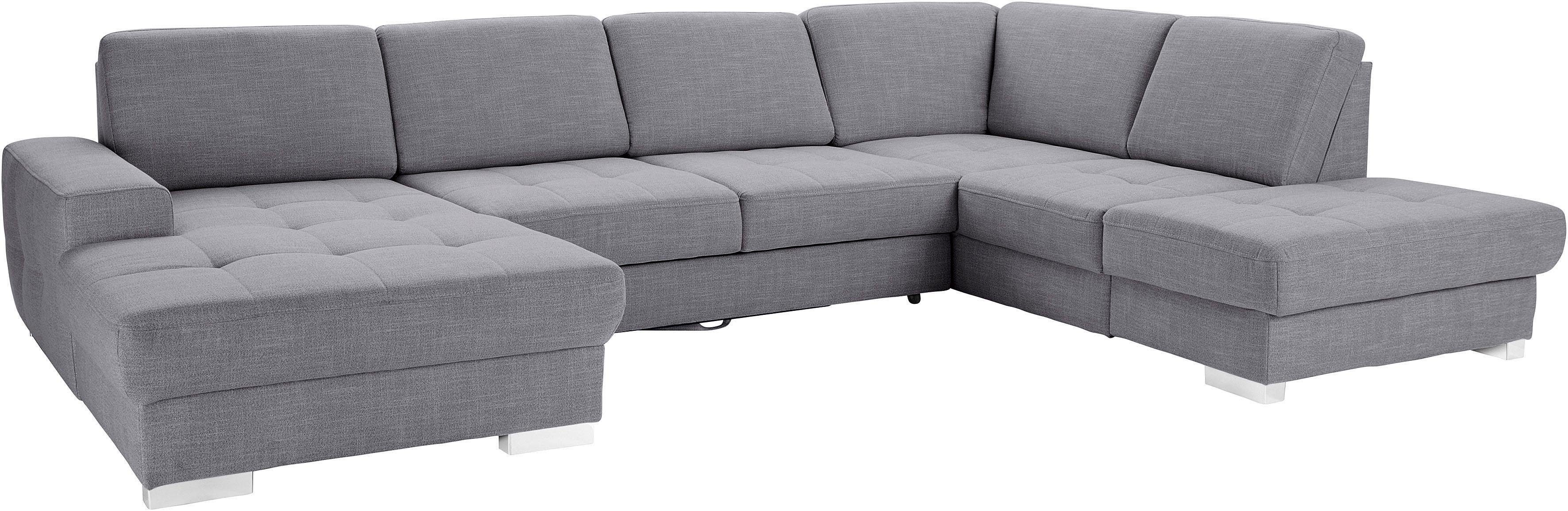 sit&more Wohnlandschaft "Santorini U-Form" mit Federkern und Sitztiefenvers günstig online kaufen