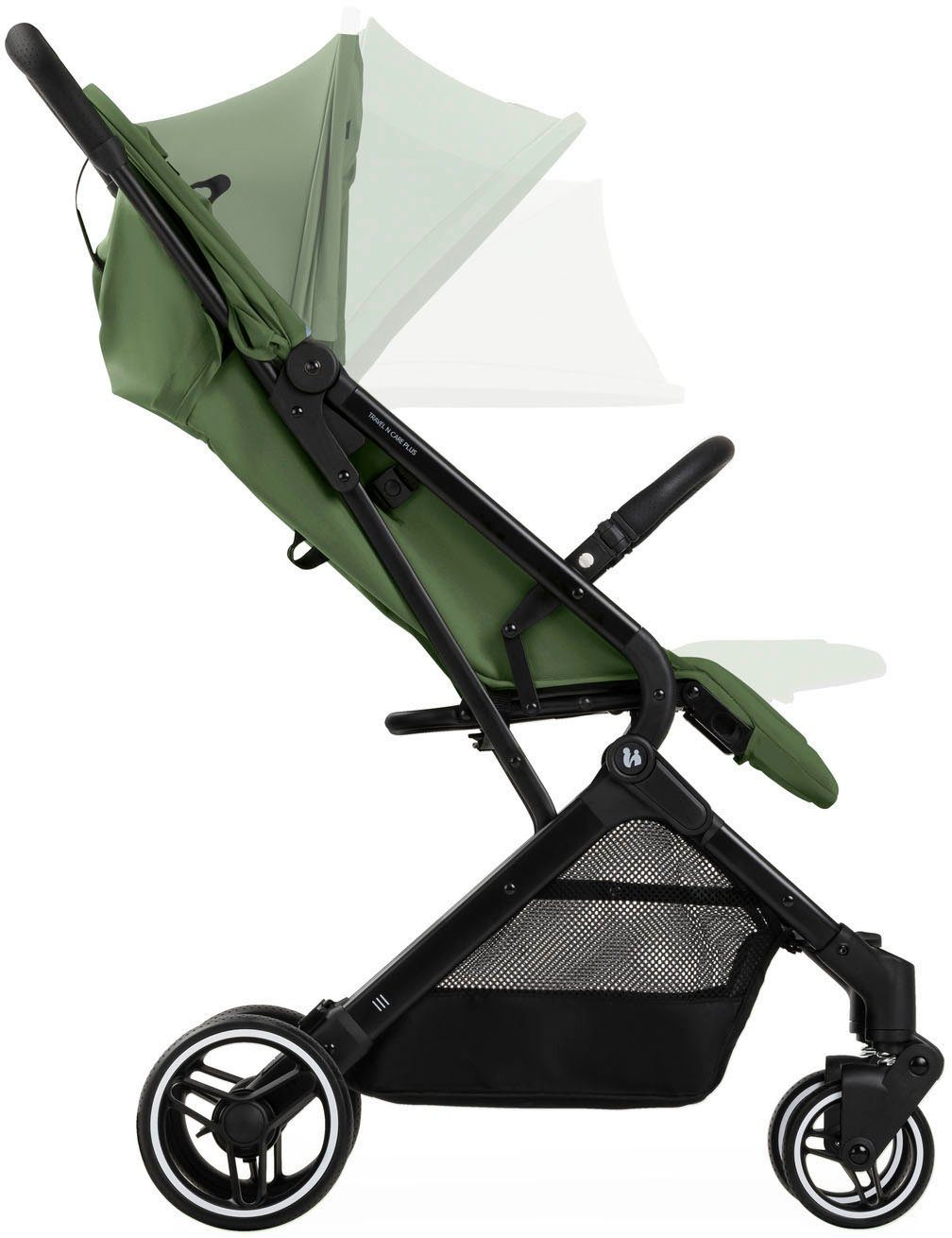 Hauck Kinder-Buggy Travel N Care Plus Buggy, green – Bild 4 von 5