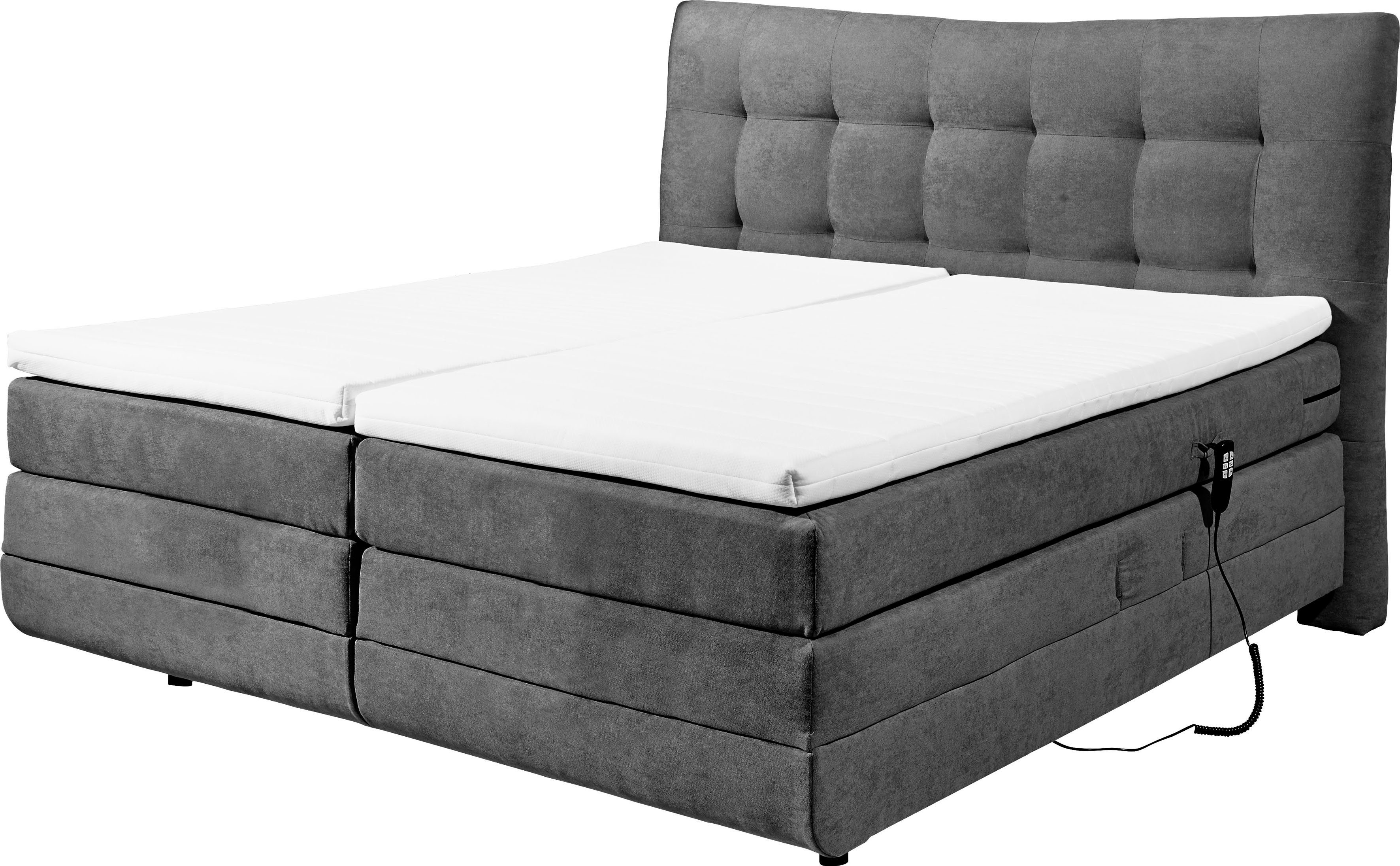 ED EXCITING DESIGN Boxspringbett Malibu, inkl. günstig online kaufen
