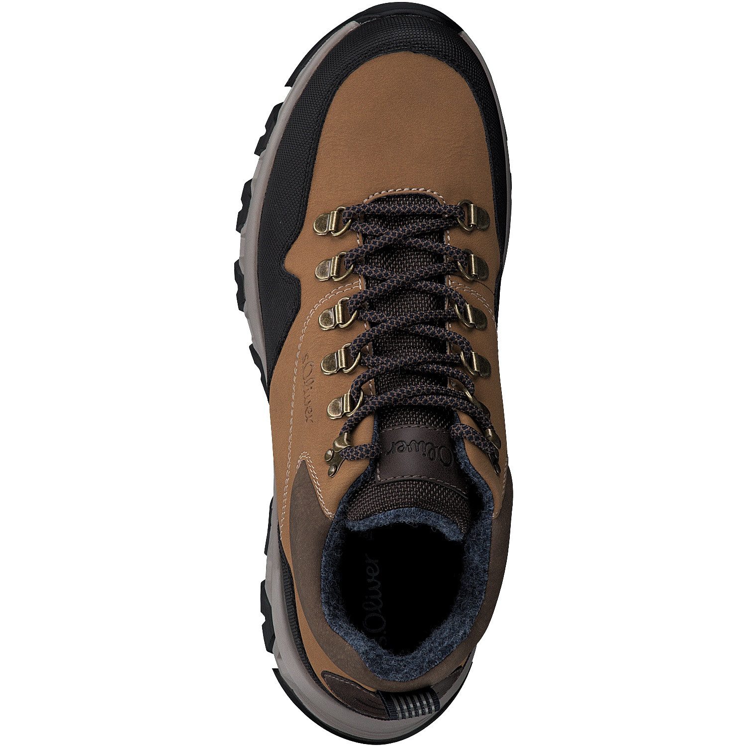 s.Oliver 5-15220-29-367 mit Soft Foam braun Herren Sneaker