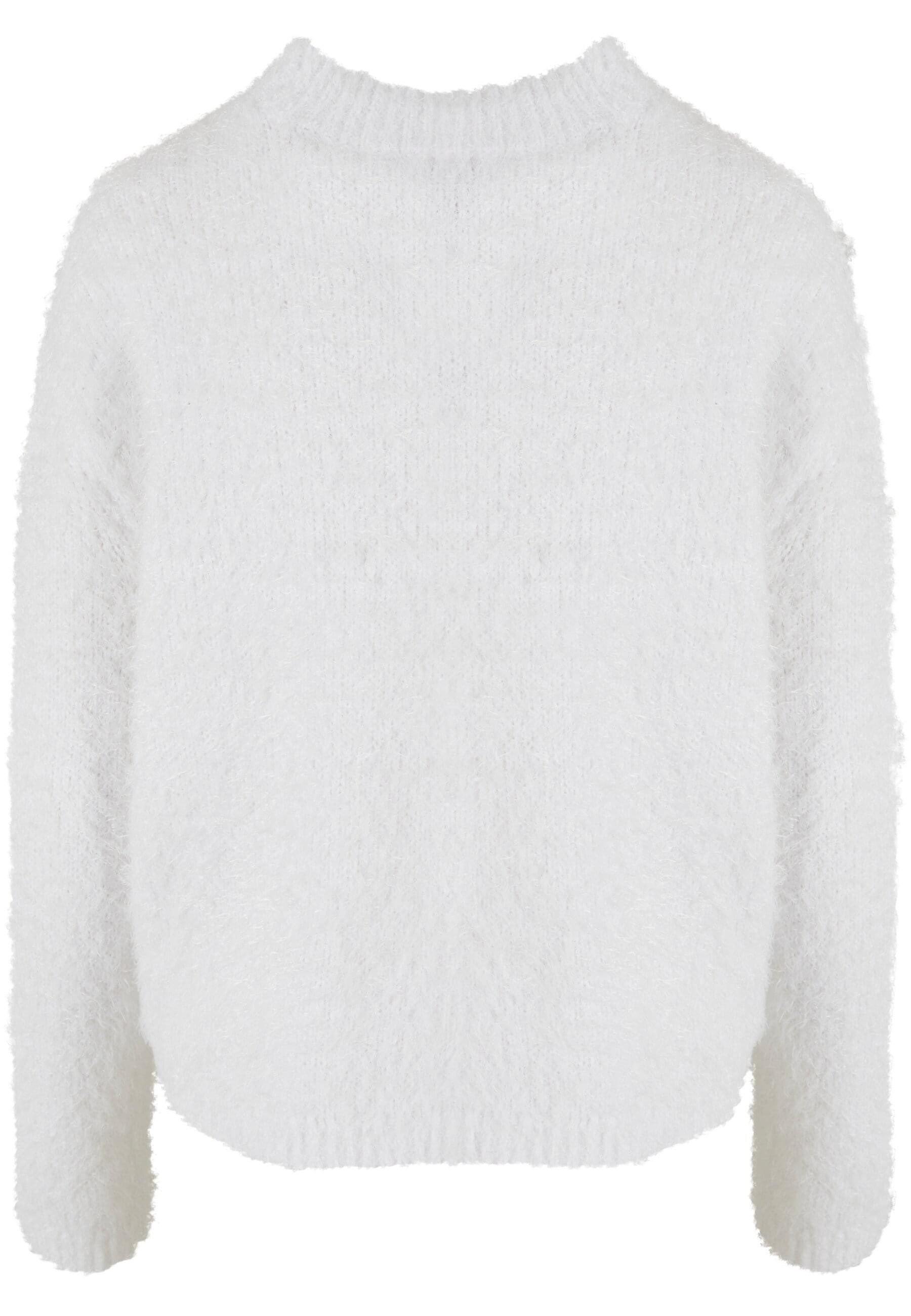 URBAN CLASSICS Rundhalspullover Urban Classics Damen Ladies Feather Mock Ne günstig online kaufen