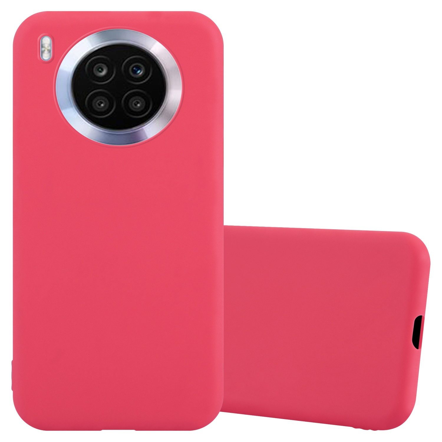 Cadorabo Handyhülle für Honor 50 LITE Hülle Honor 50 LITE, Flexible TPU Silikon Handy Schutzhülle - Hülle - ultra slim