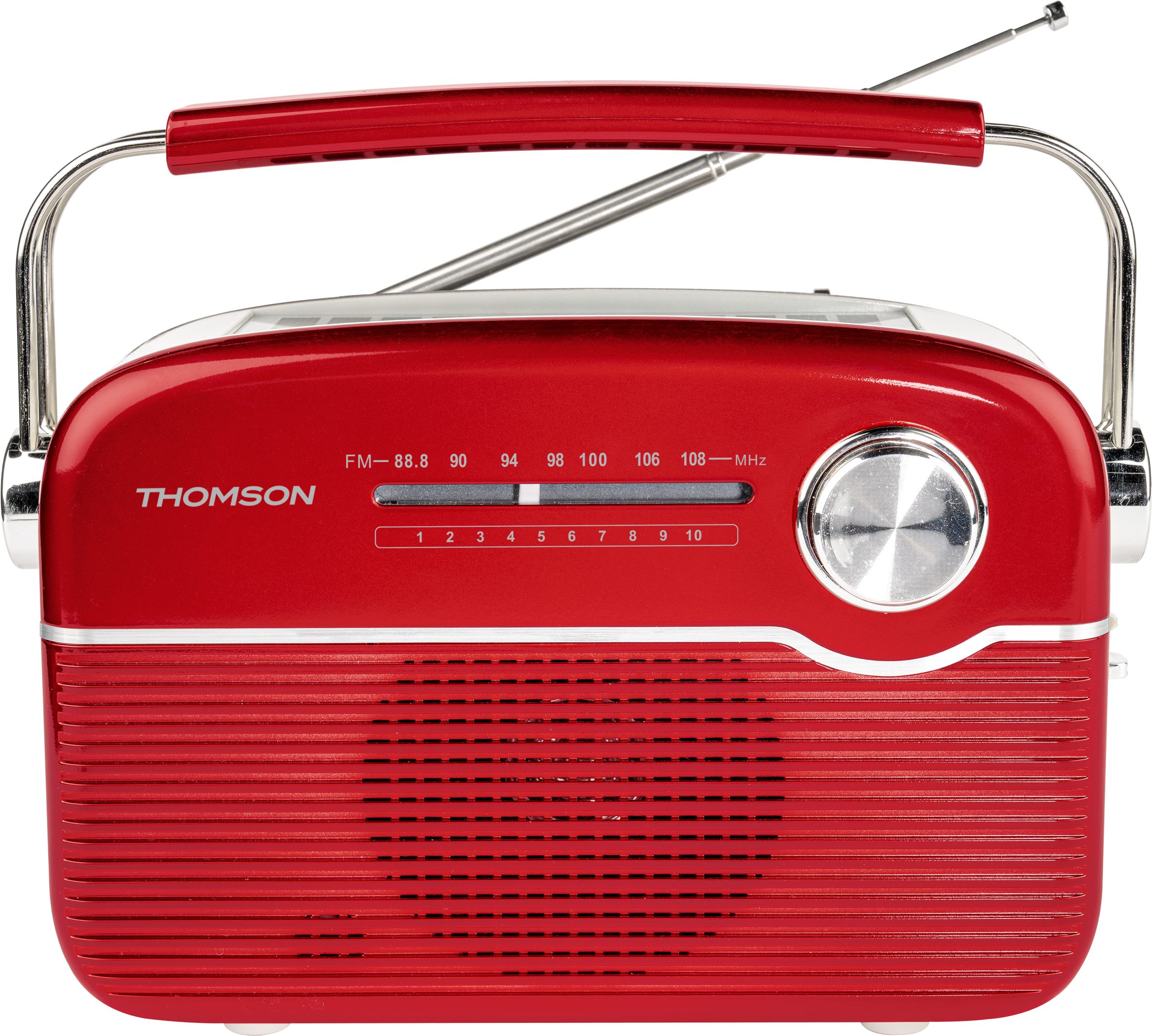 Thomson Thomson Bluetooth-Radio mit Solaraufladung RTS450BTR Notfallradio