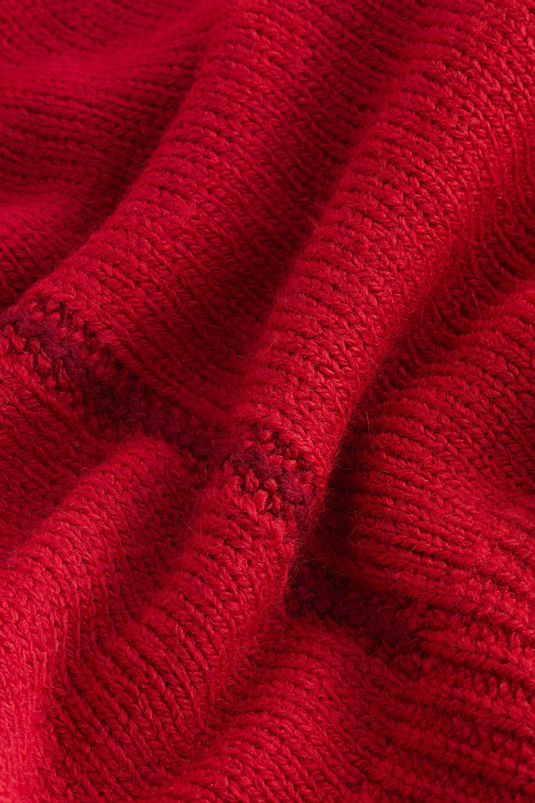 Next Rollkragenpullover Rollkragenpullover in (1-tlg) Red Übergröße