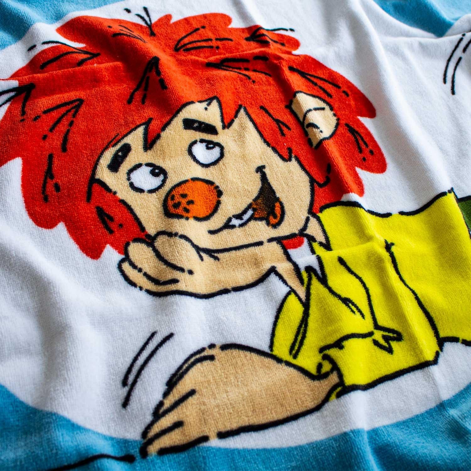 Bavariashop Handtuch ®Pumuckl großes Badetuch • Strand Handtuch XXL • 75 x günstig online kaufen