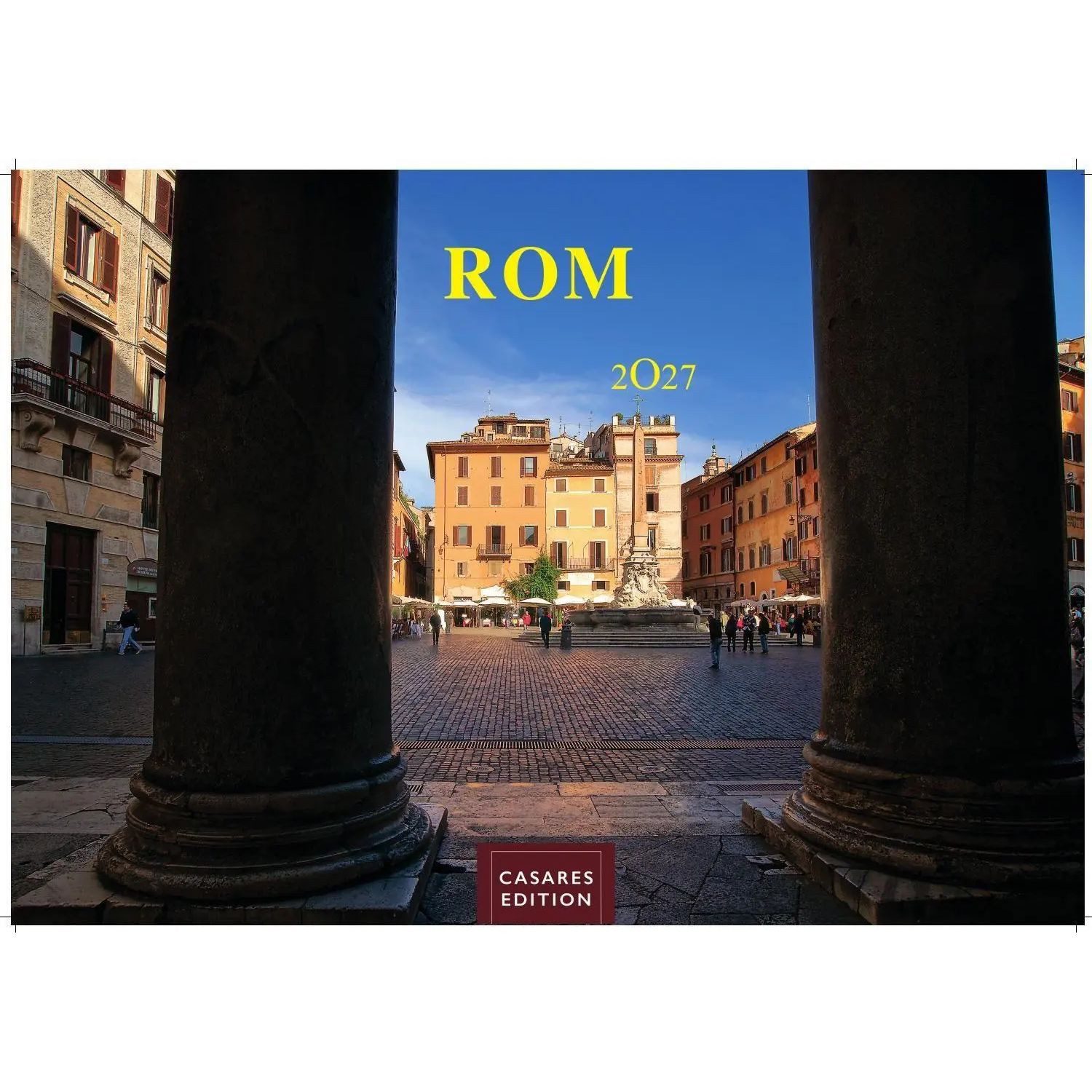 Wandkalender Rom Kalender 2027 - Wandkalender, Fotokalender Italien 24x35 cm -...