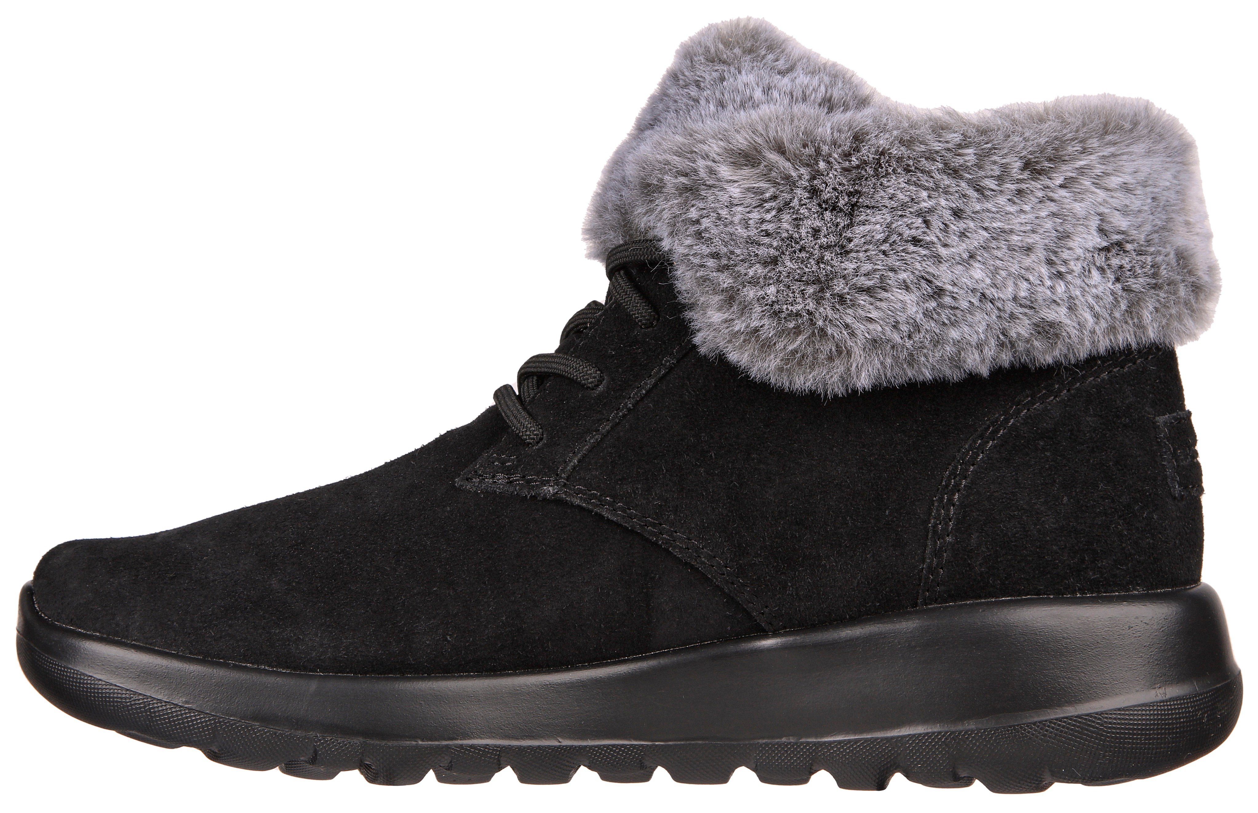 Skechers ON-THE-GO JOY - PLUSH DREAMS Winterboots Winterschuh in bequemer Form – Bild 4 von 5