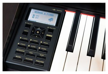 Steinmayer Digitalpiano DP-361 E-Piano Set - 88 Tasten mit Hammermechanik - Ebony/Ivory Touch (Spar-Set, inkl. Klavierbank, Kopfhörer, Pianoleuchte & Schule), Layer, Split, Twin Piano, Aufnahmefunktion - Bluetooth Audio/MIDI