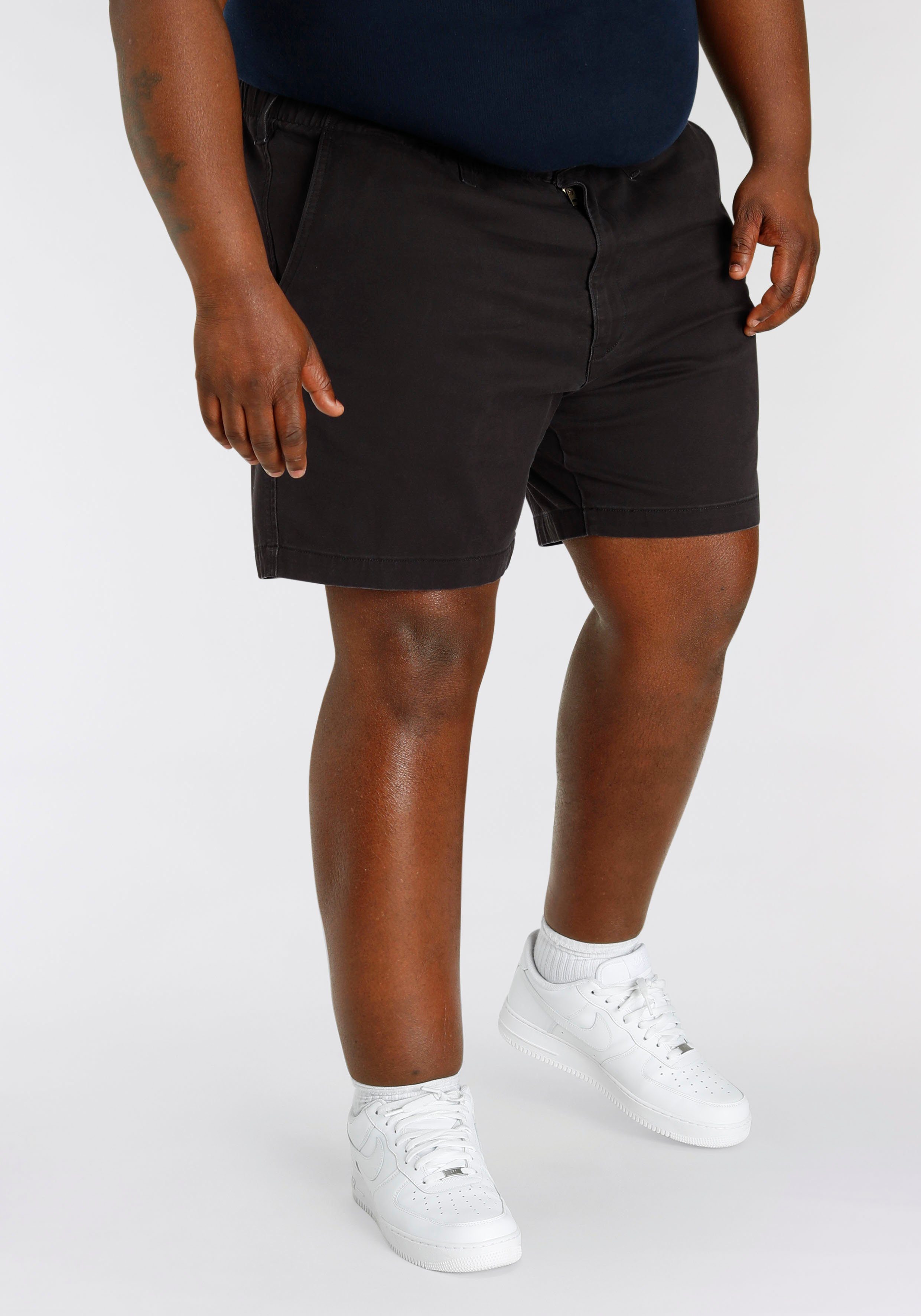 Levi's® Plus Jeansshorts XX EZ SHORT B&T mit elastischem Bund blacks