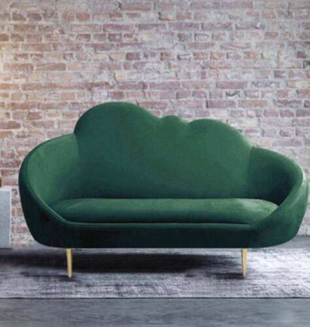 JVmoebel 3-Sitzer Sofa 3 Sitzer Jugendsofa Wohnlandschaft Sitz Design Couch, Made in Europe Grün