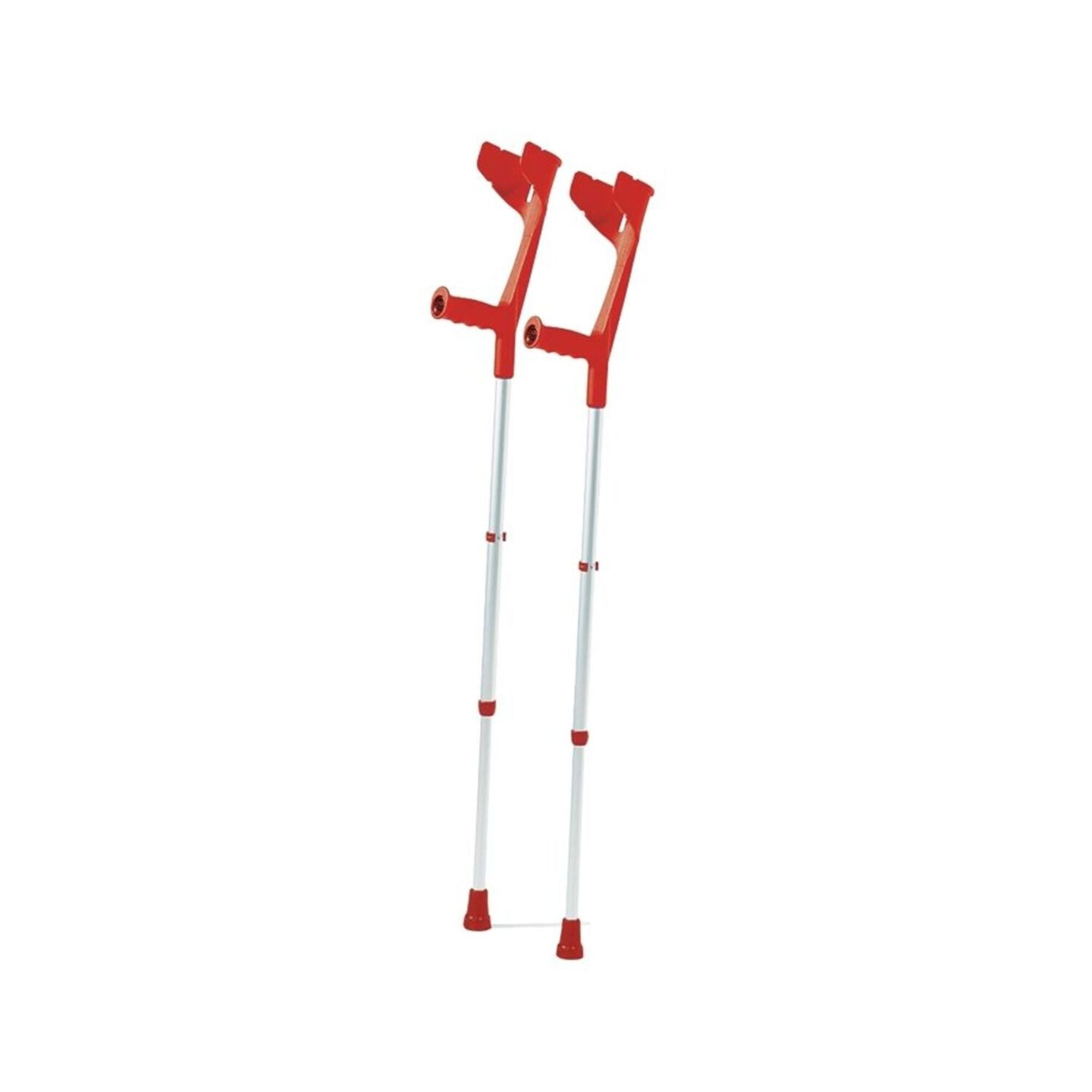 DocMed Unterarmkrücke Unterarmgehstützen in 8 verschiedenen Farben, Spar Set 2 Krücken, Ergonomischer Komfort, sehr leicht, Griffhöhe in 10 Stufen verstellbar