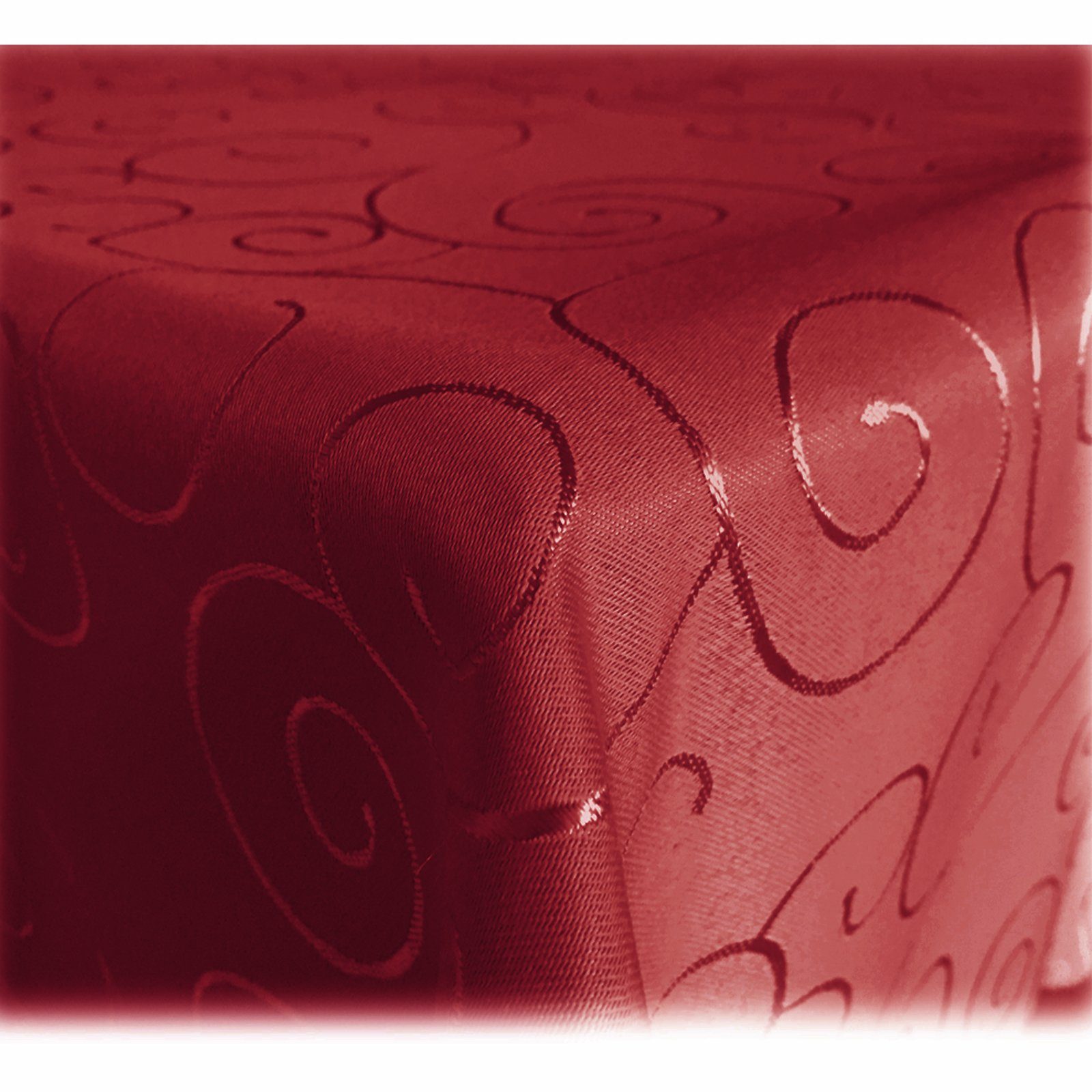 JEMIDI Tischdecke Tischdecke Ornamente Seidenglanz Edel günstig online kaufen