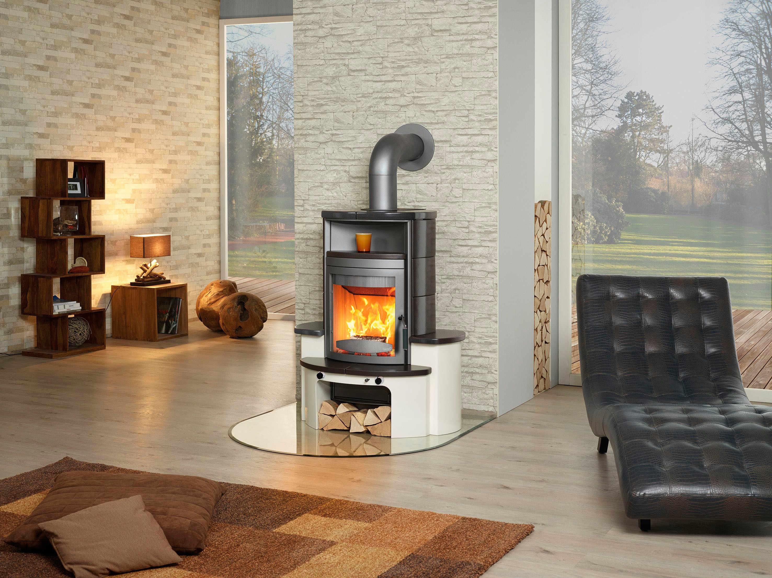 HARK Kaminofen »Avenso GT ECOplus 8 kW«, 8 kW, Dauerbrand, meteor-schwarz günstig online kaufen