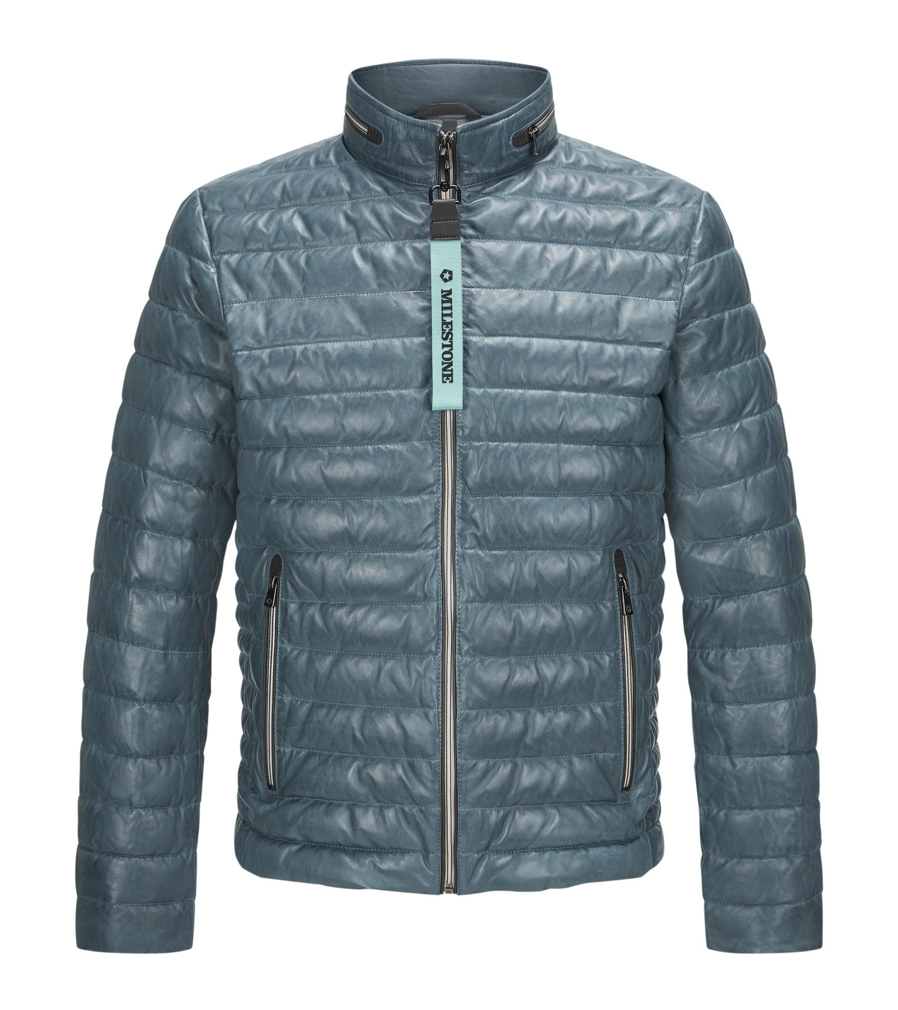 Milestone Lederjacke MSCortino Steppjacke aus feinem Nappaleder günstig online kaufen