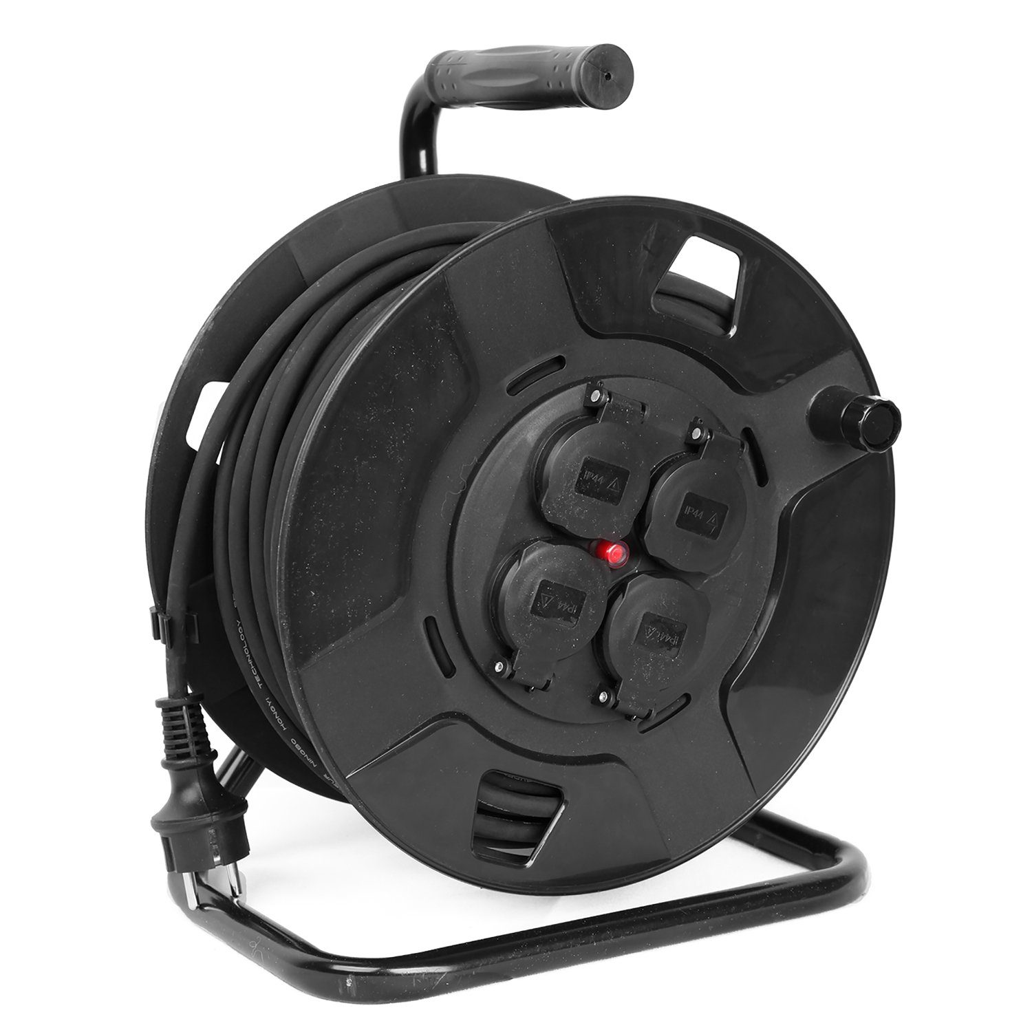 Mojawo 50m Outdoor Kabeltrommel für den Aussenbereich Wärmeschutzabschaltung Stromkabel