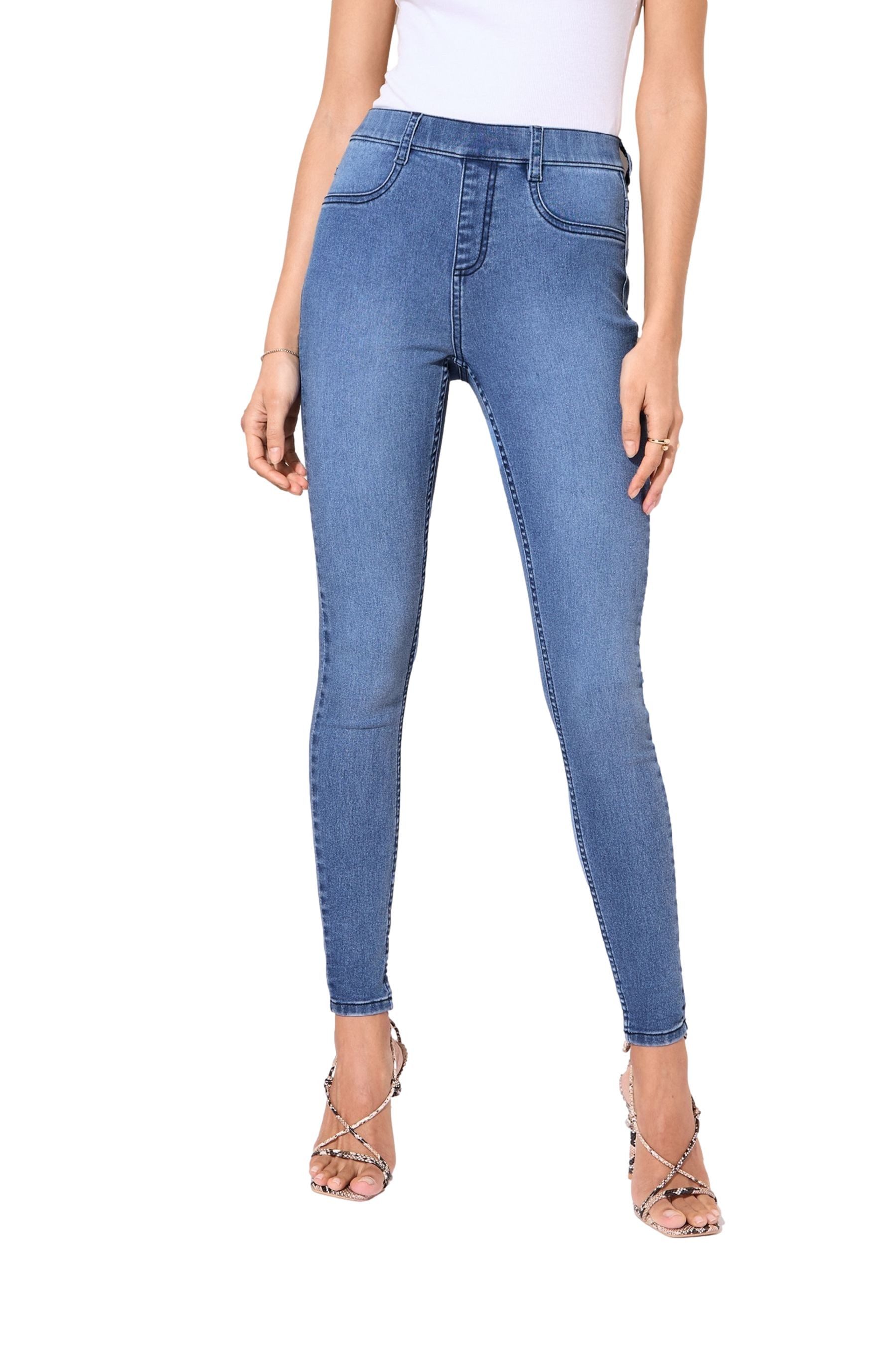 Friends Like These Jeansjeggings Friends Like These Denim-Jeggings, Kurzgrö günstig online kaufen