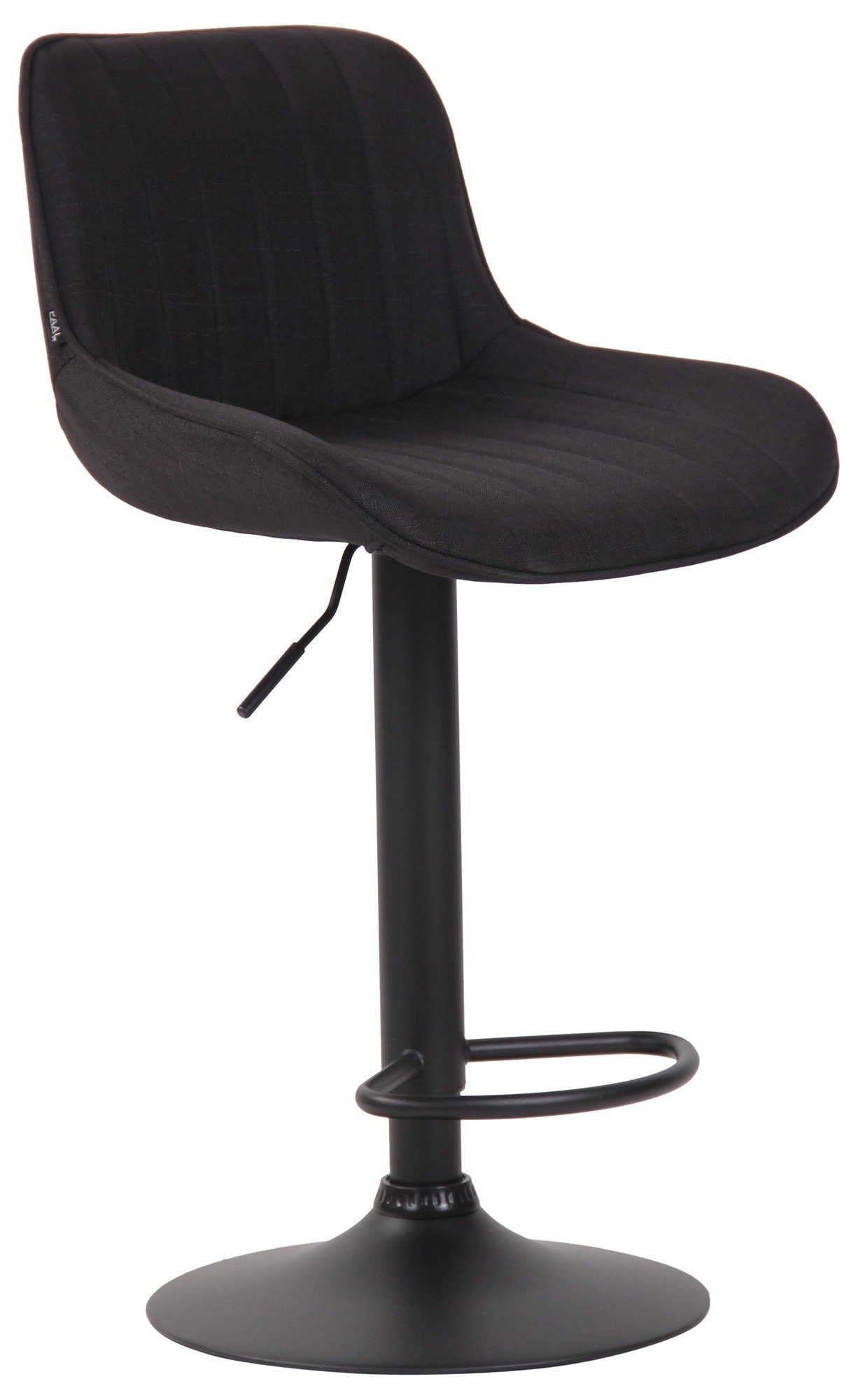 Barhocker Barhocker Lentini Stoff schwarz