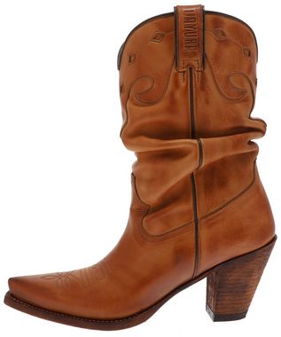 Mayura Boots NAPPA X Braun Cowboystiefel Rahmengenähter Damenstiefel