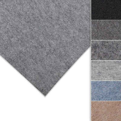Teppichboden »Nadelfilz Flair, verschiedene Farben & Größen, zum Kleben«, Karat, rechteckig, Höhe 4.4 mm
