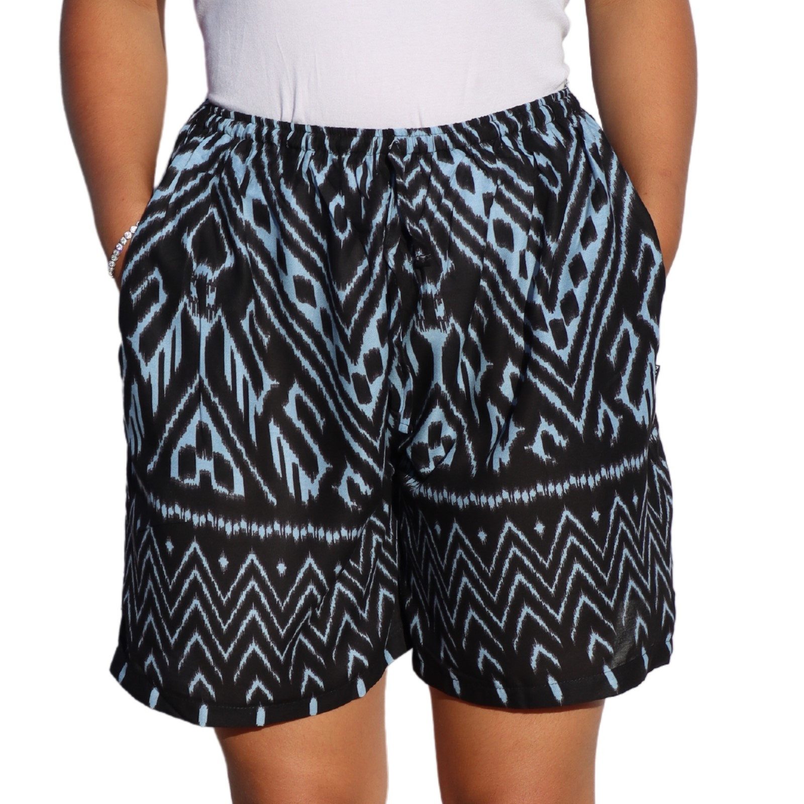 PANASIAM Shorts kurze Hose Damen Shorts Sweatshort aus 100% Viskose Stoffho günstig online kaufen