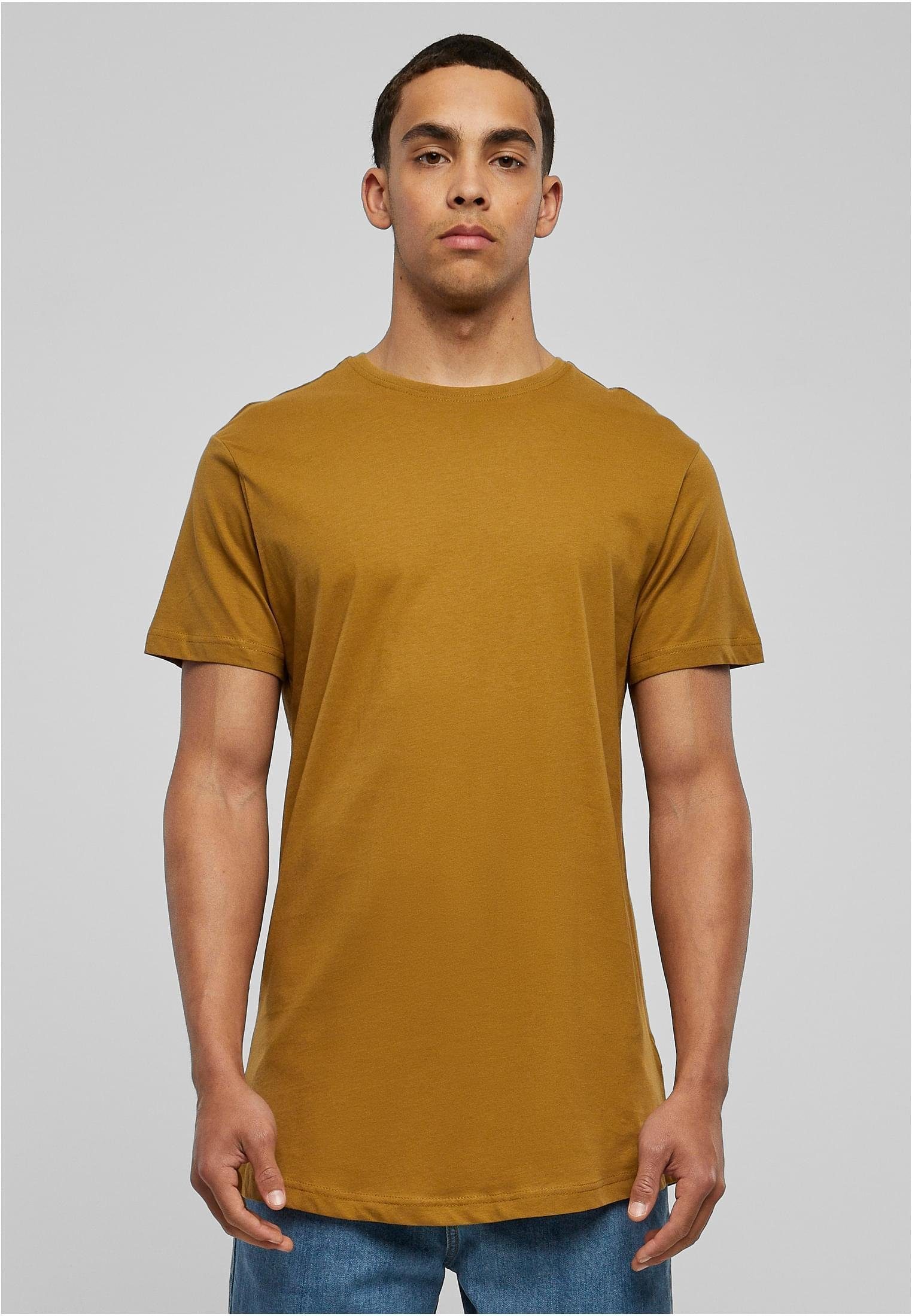 URBAN CLASSICS Rundhalsshirt Shaped Long Tee günstig online kaufen