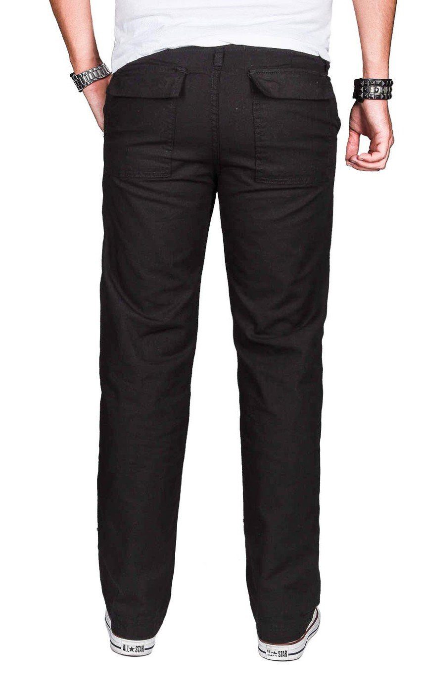 Alessandro Salvarini Leinenhose Herren – leichte Sommerhose Baumwolle Luftige Hose mit Kordelzug und bequemem Schnitt – Bild 4 von 4