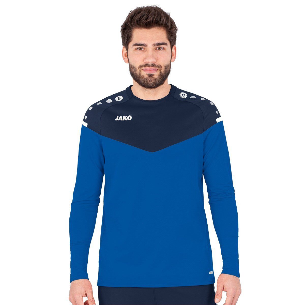 Langarmshirt Sweat Champ 2.0 (100% Polyester) blau/marine Herren