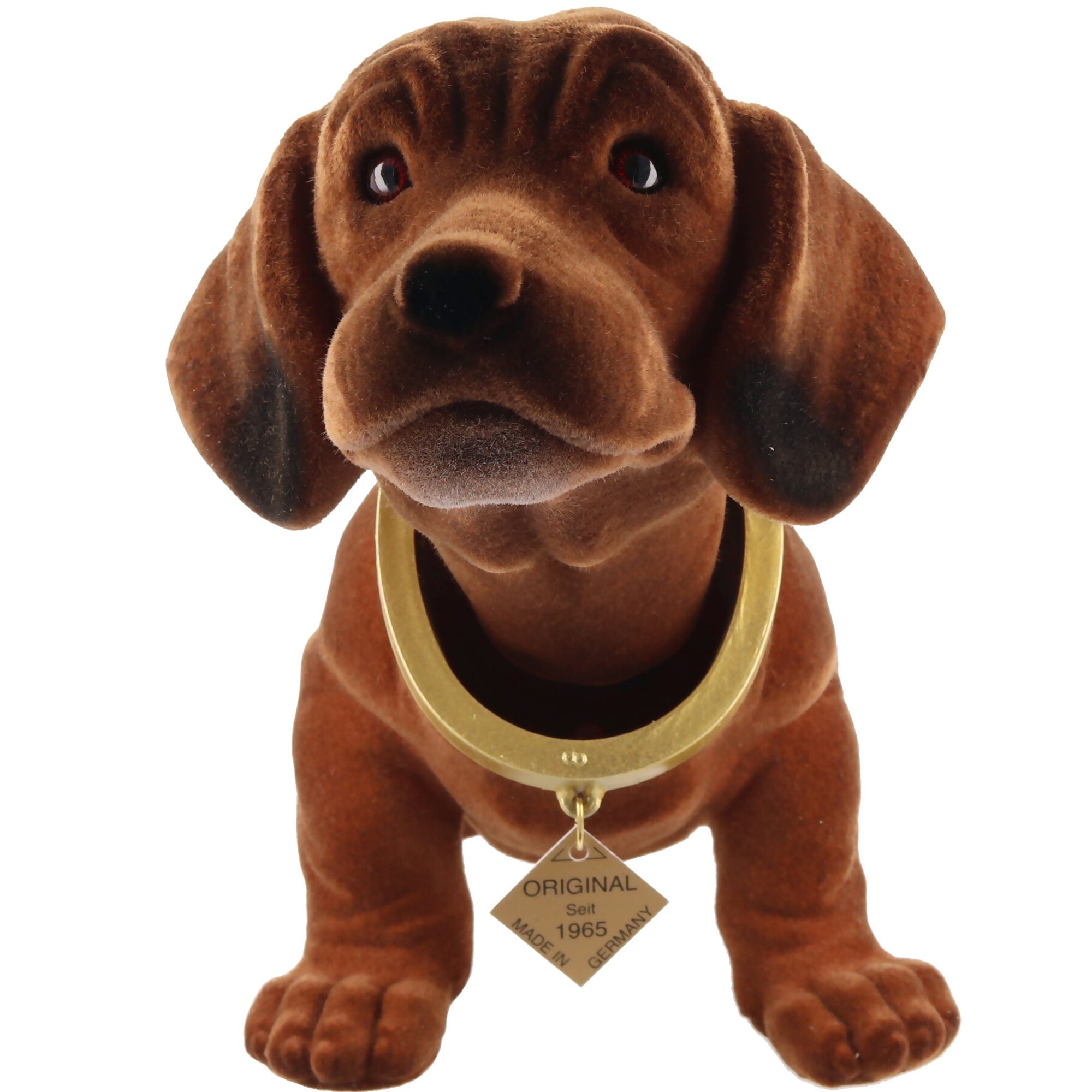 AccuCell Tierfigur Der original Wackeldackel braun günstig online kaufen