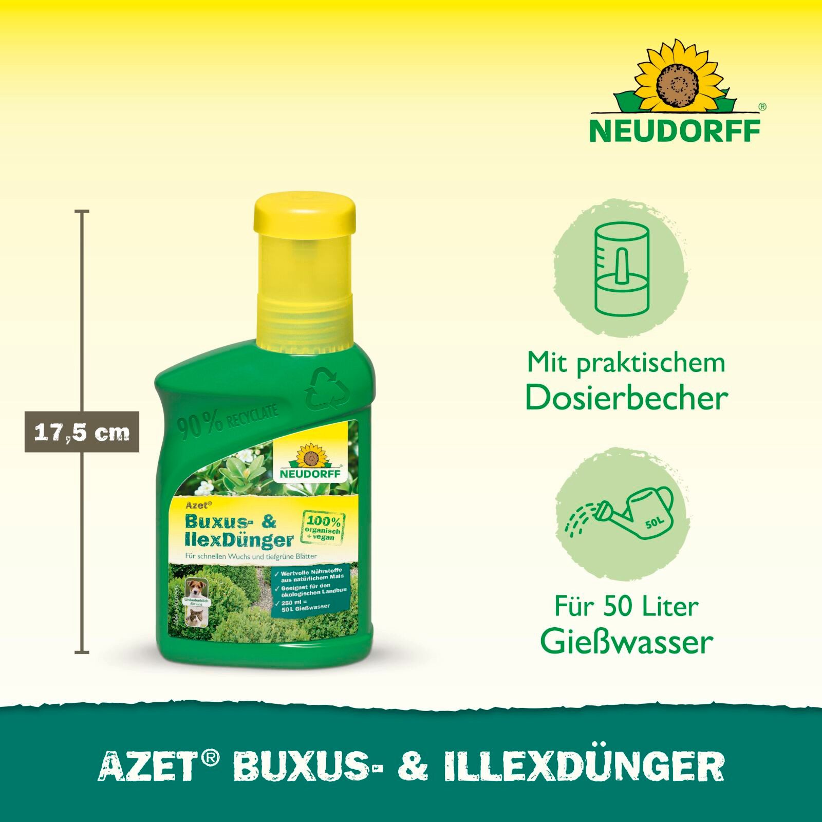 Neudorff Pflanzendünger BioTrissol Buxus- und IlexDünger 250 ml – Bild 3 von 5