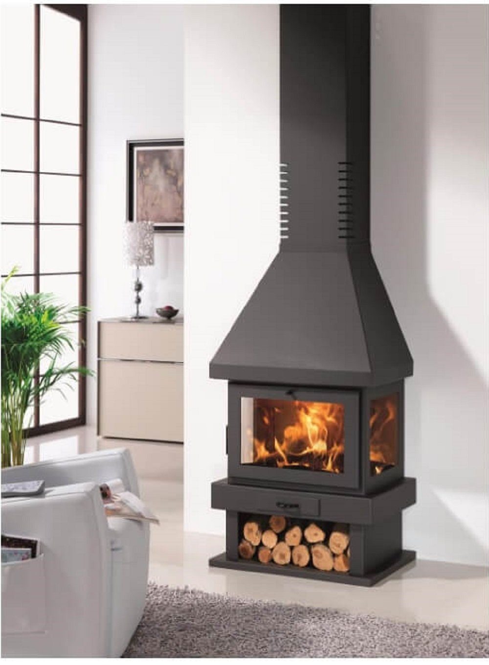 Panadero Kaminofen Canada, 8 kW