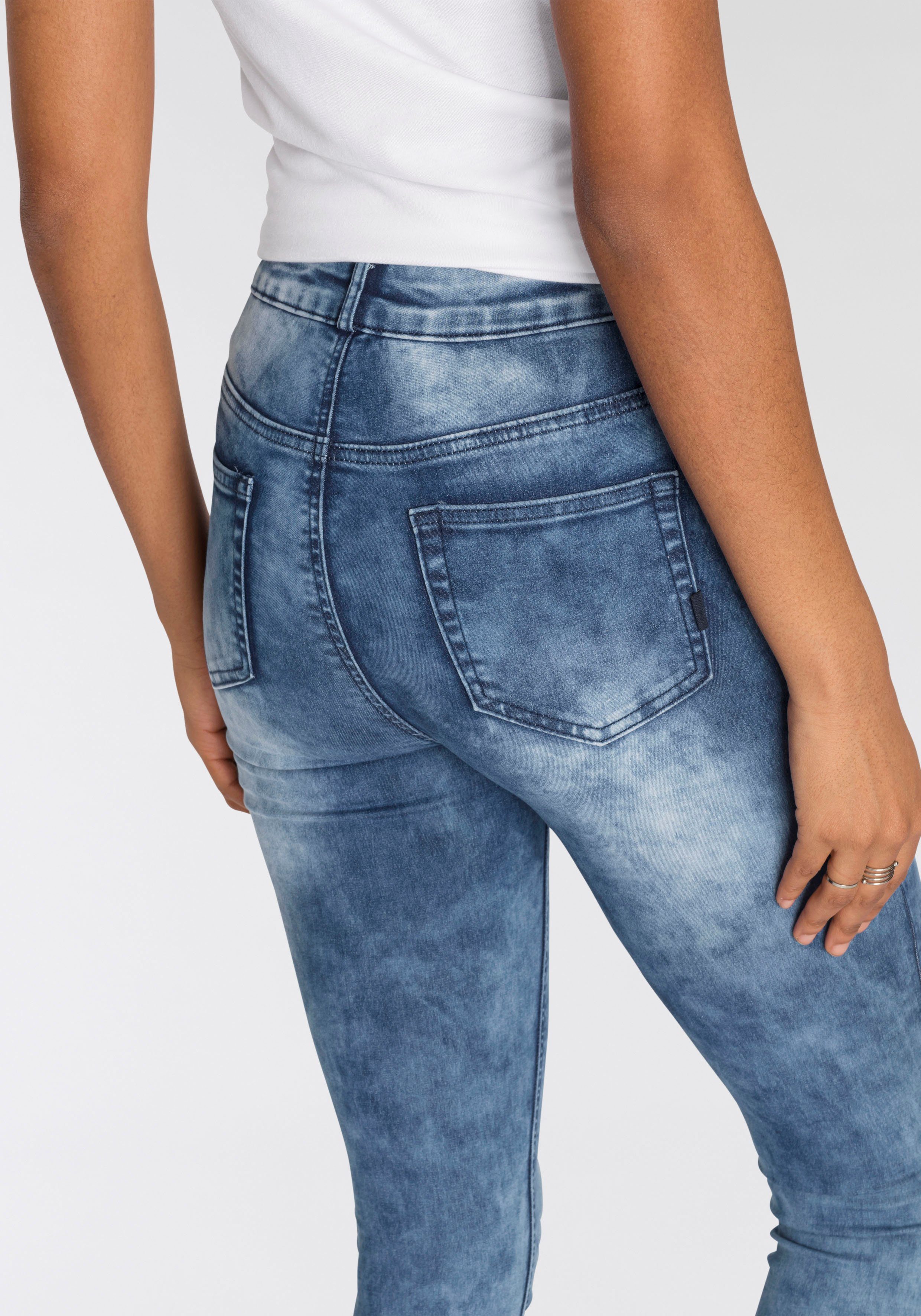 Arizona Skinny-fit-Jeans Ultra Stretch moon washed Moonwashed Jeans