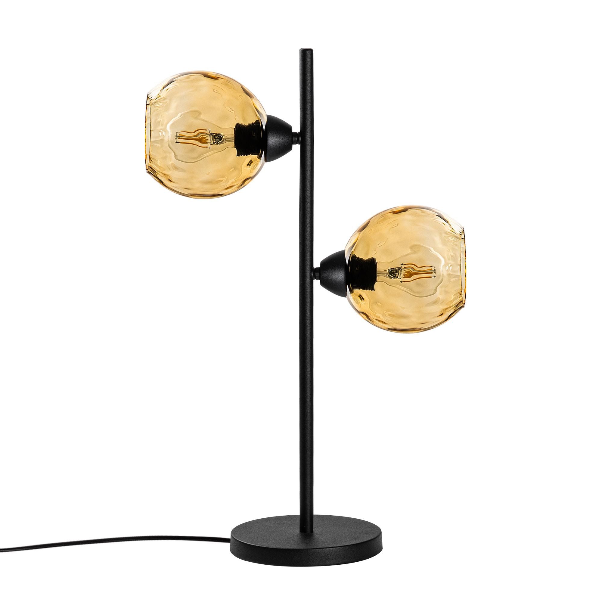 Opviq Schreibtischlampe Sheen, ohne Leuchtmittel, Tischleuchte, E27, ohne Leuchtmittel, IP20