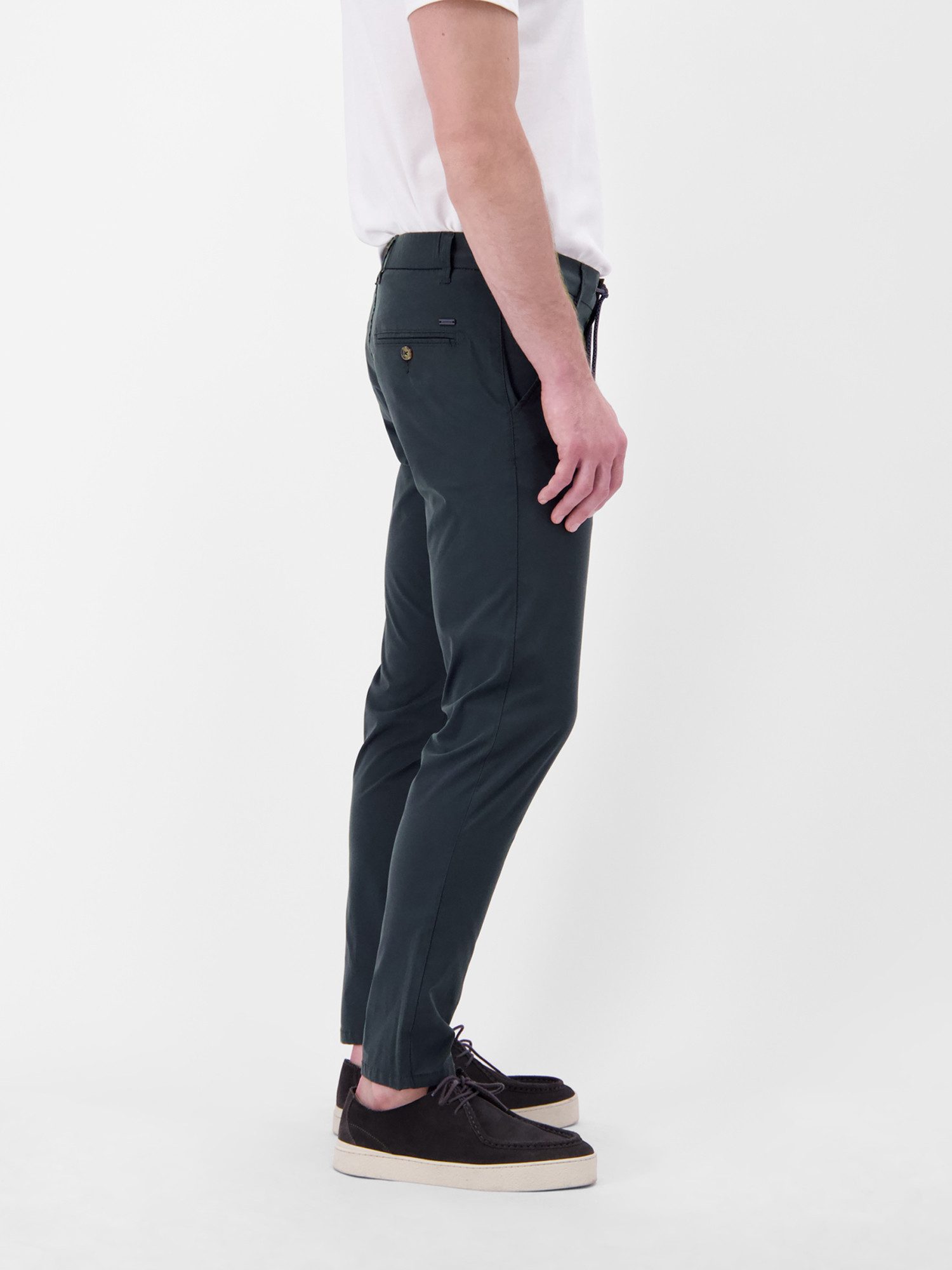 LERROS Chinohose Leichte Chino mit Kordelzug