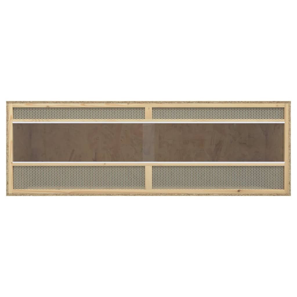 vidaXL Terrarium, Holzwerkstoff 144x46x48 cm