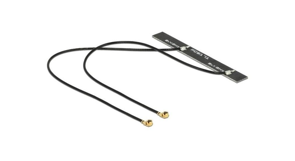 Modem DeLOCK Dualband WLAN WiFi 6 Doppelantenne 2 x MHF®