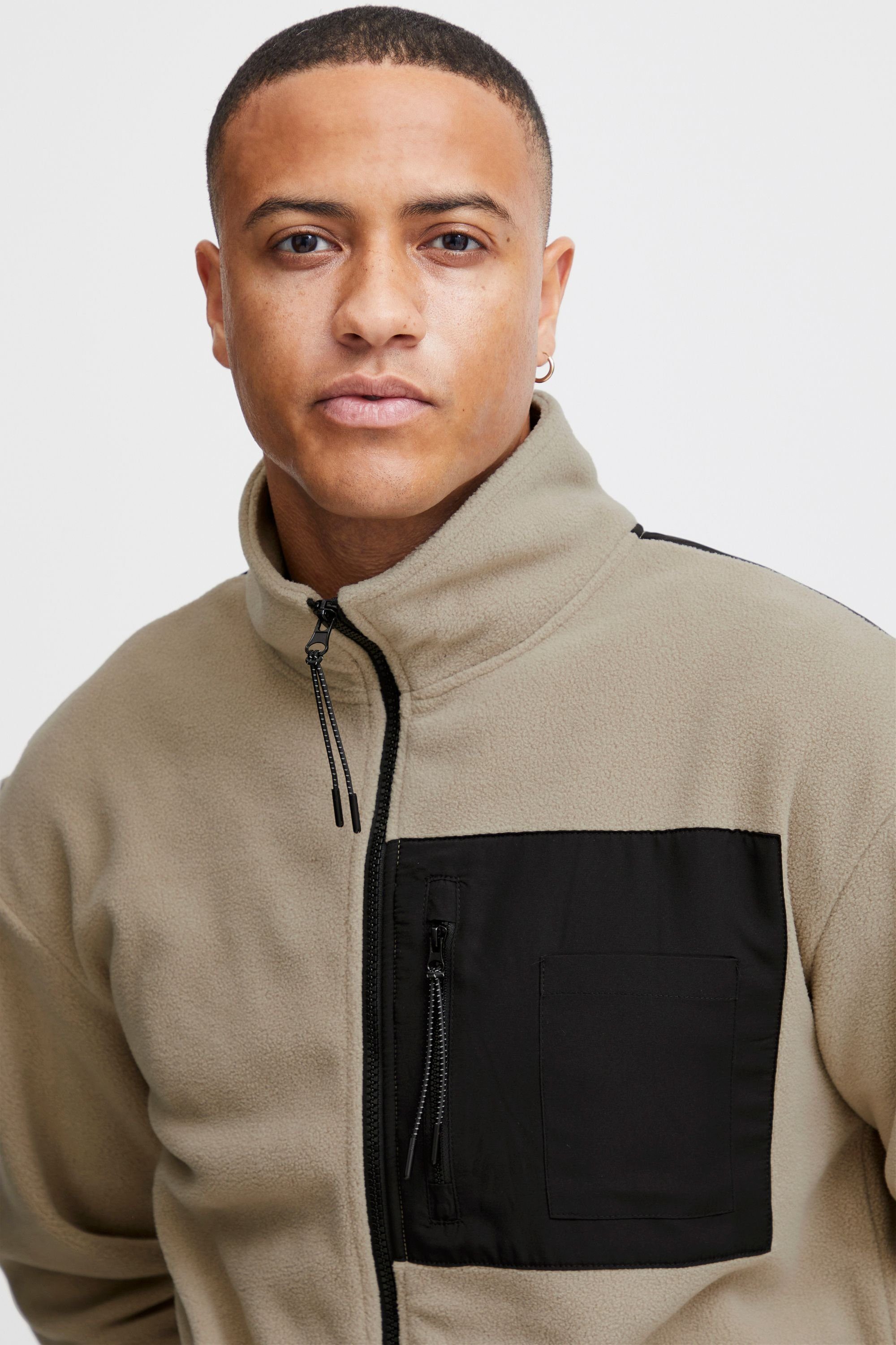 Blend Fleecejacke BHSweatshirt (1-St) Kuschelige Teddyjacke